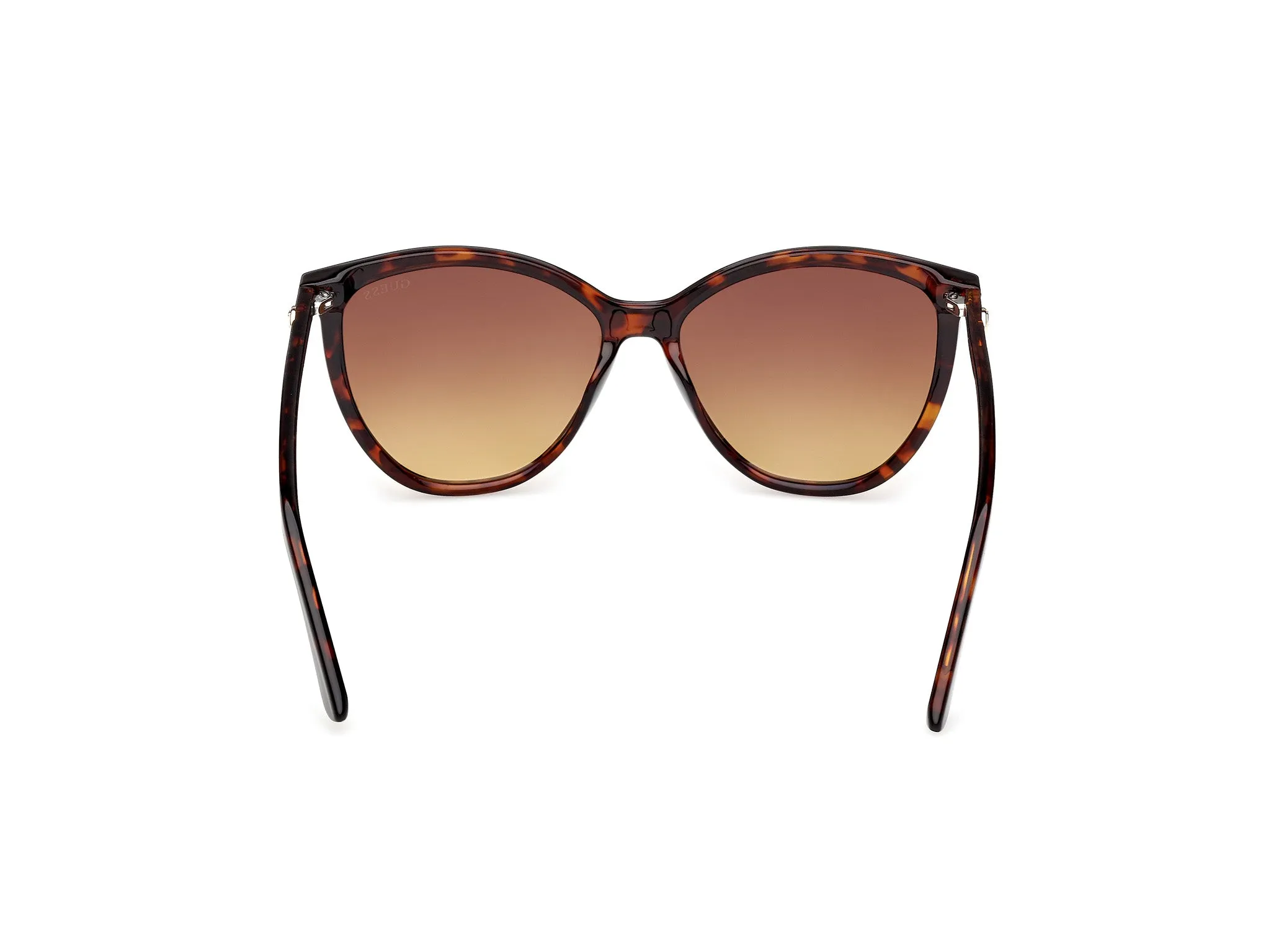 Guess GU00256 52F Occhiali da sole Iniettato Havana Marrone Cat Eye Normale - immagine 4