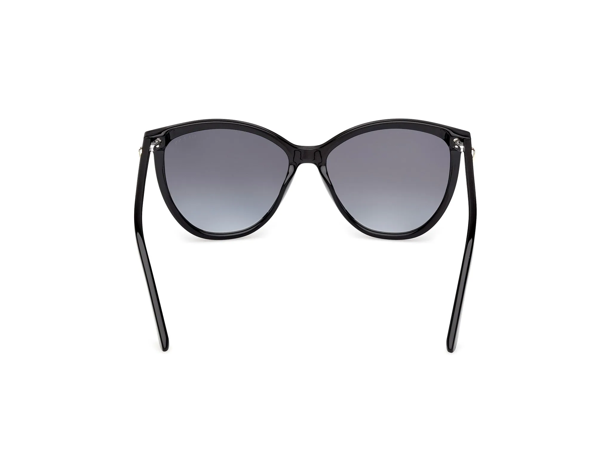 Guess GU00256 01B Occhiali da sole Iniettato Nero Fumo Cat Eye Normale - immagine 4