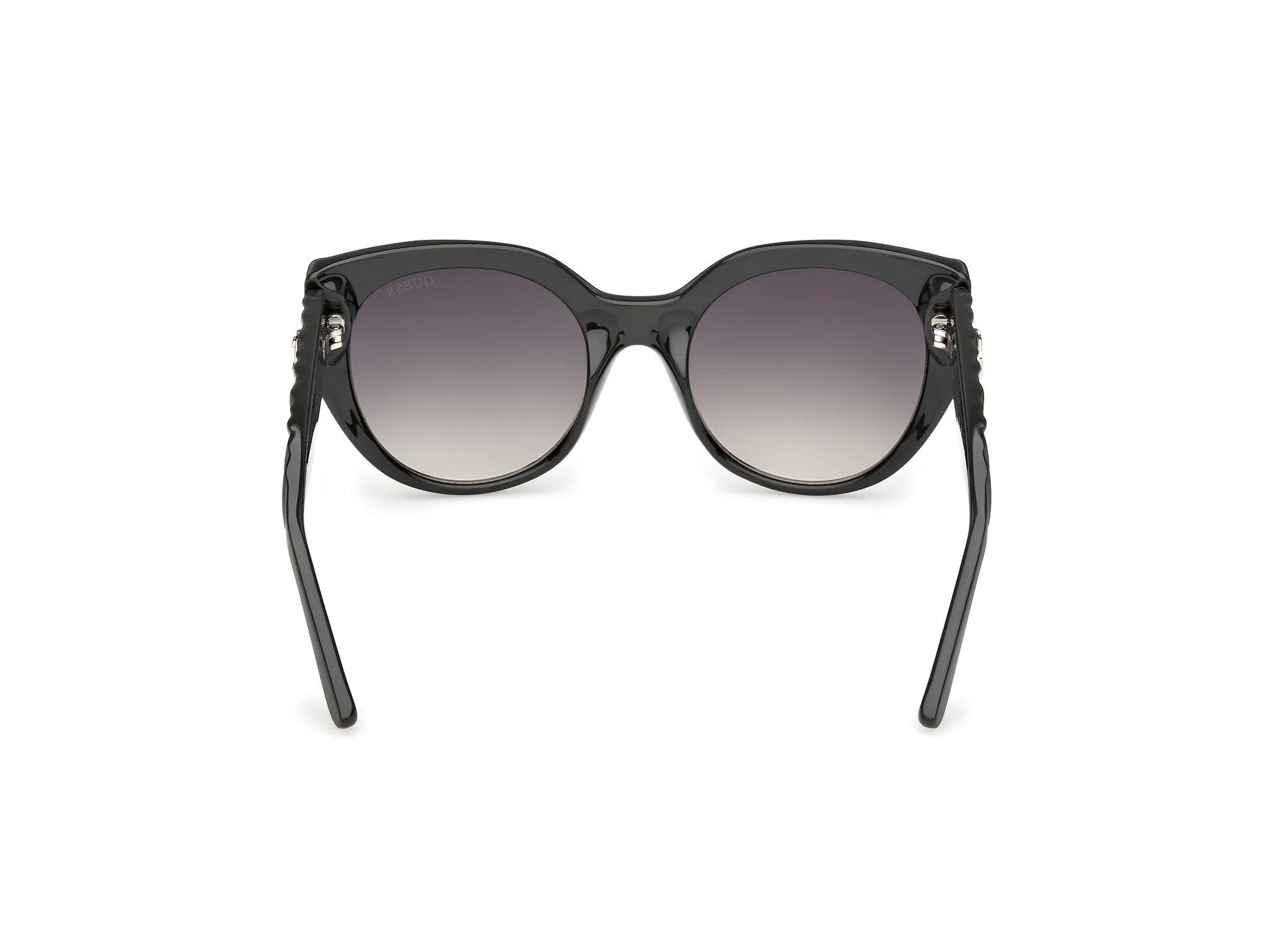 Guess GU00255 96P Occhiali da sole Iniettato Verde Verde Cat Eye Normale - immagine 4