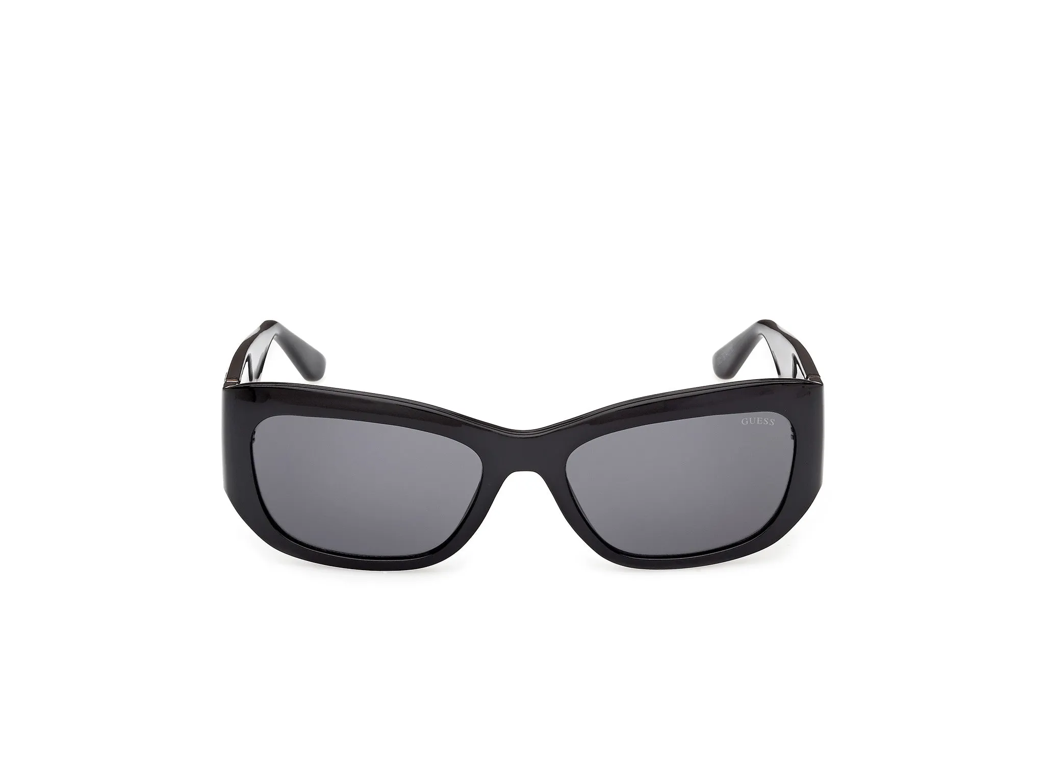 Guess GU00253 01A Occhiali da sole Iniettato Nero Fumo Squadrata Normale - immagine 2