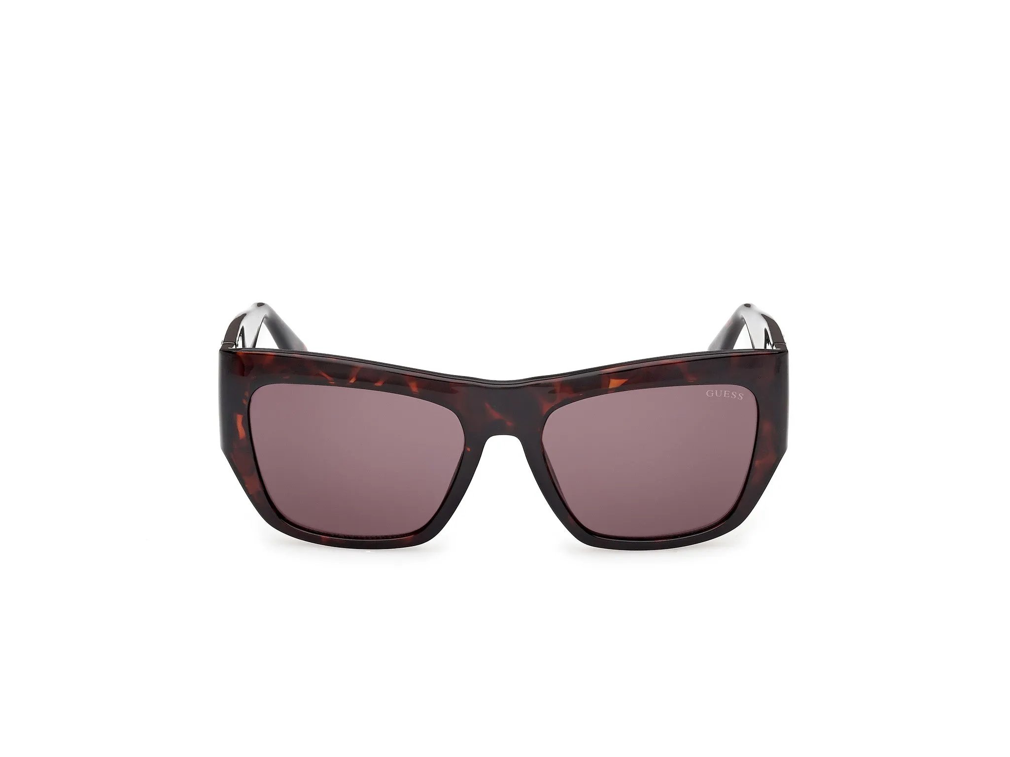 Guess GU00252 52E Occhiali da sole Iniettato Havana Marrone Squadrata Normale - immagine 2