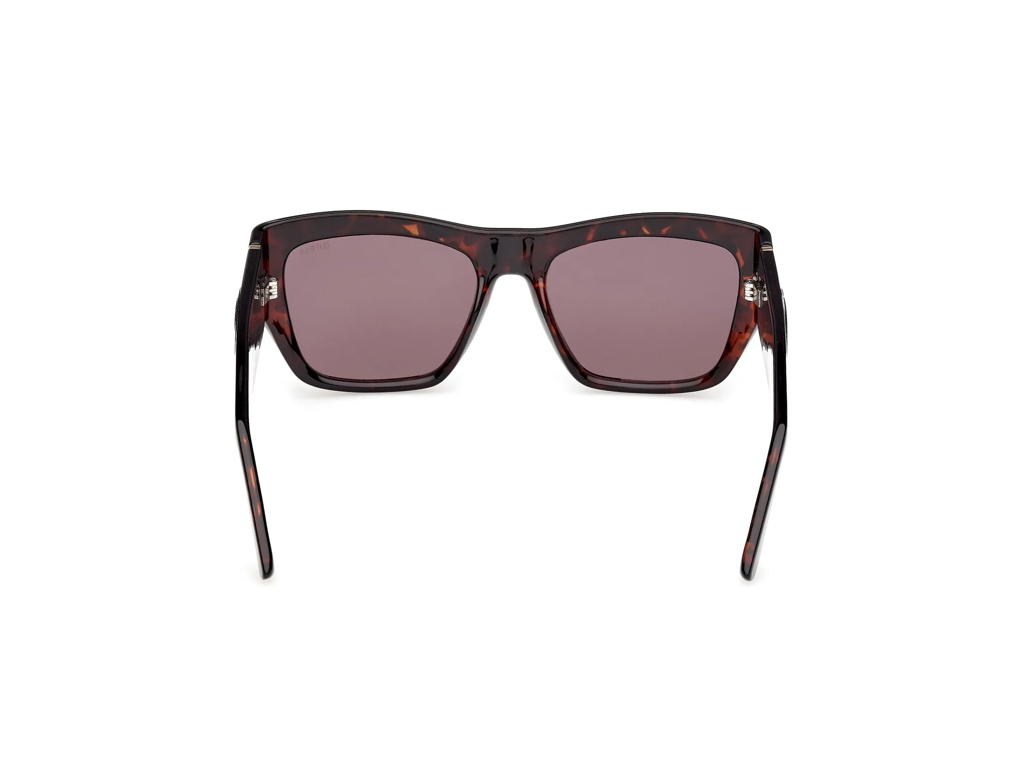 Guess GU00252 52E Occhiali da sole Iniettato Havana Marrone Squadrata Normale - immagine 4