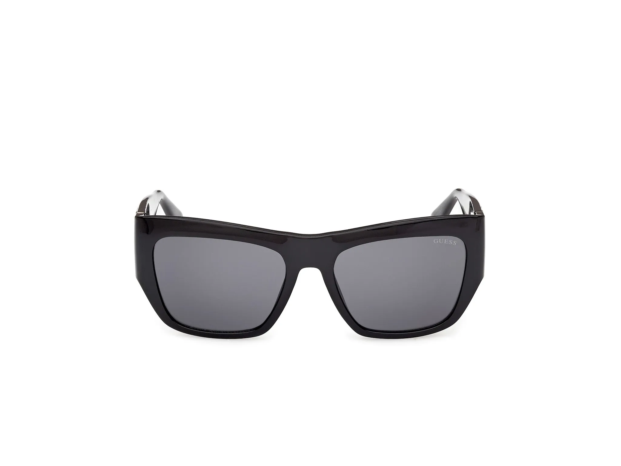 Guess GU00252 01A Occhiali da sole Iniettato Nero Fumo Squadrata Normale - immagine 2