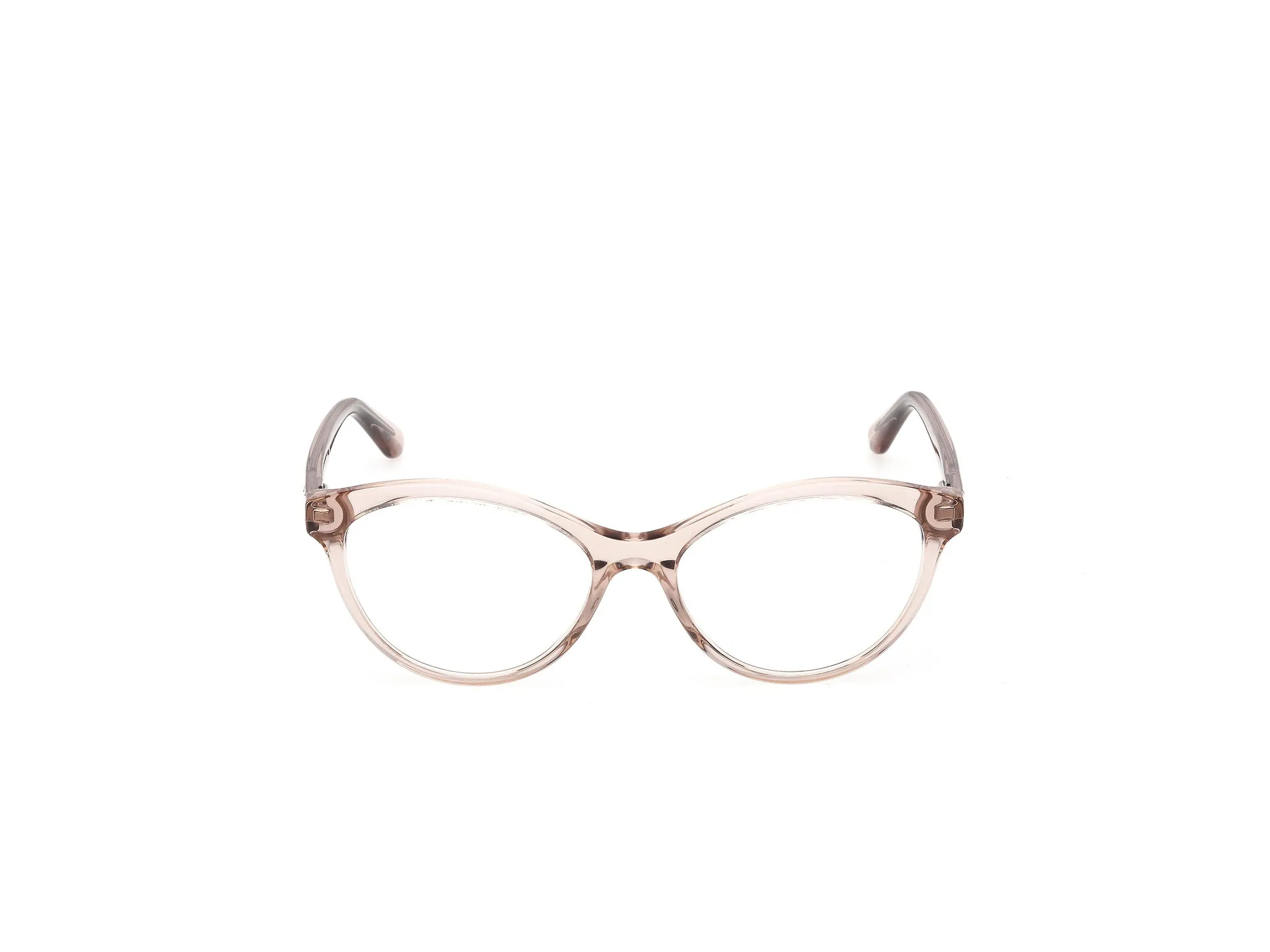 Guess GU50273 57 Montature da vista Acetato Beige Cat Eye Normale - immagine 2