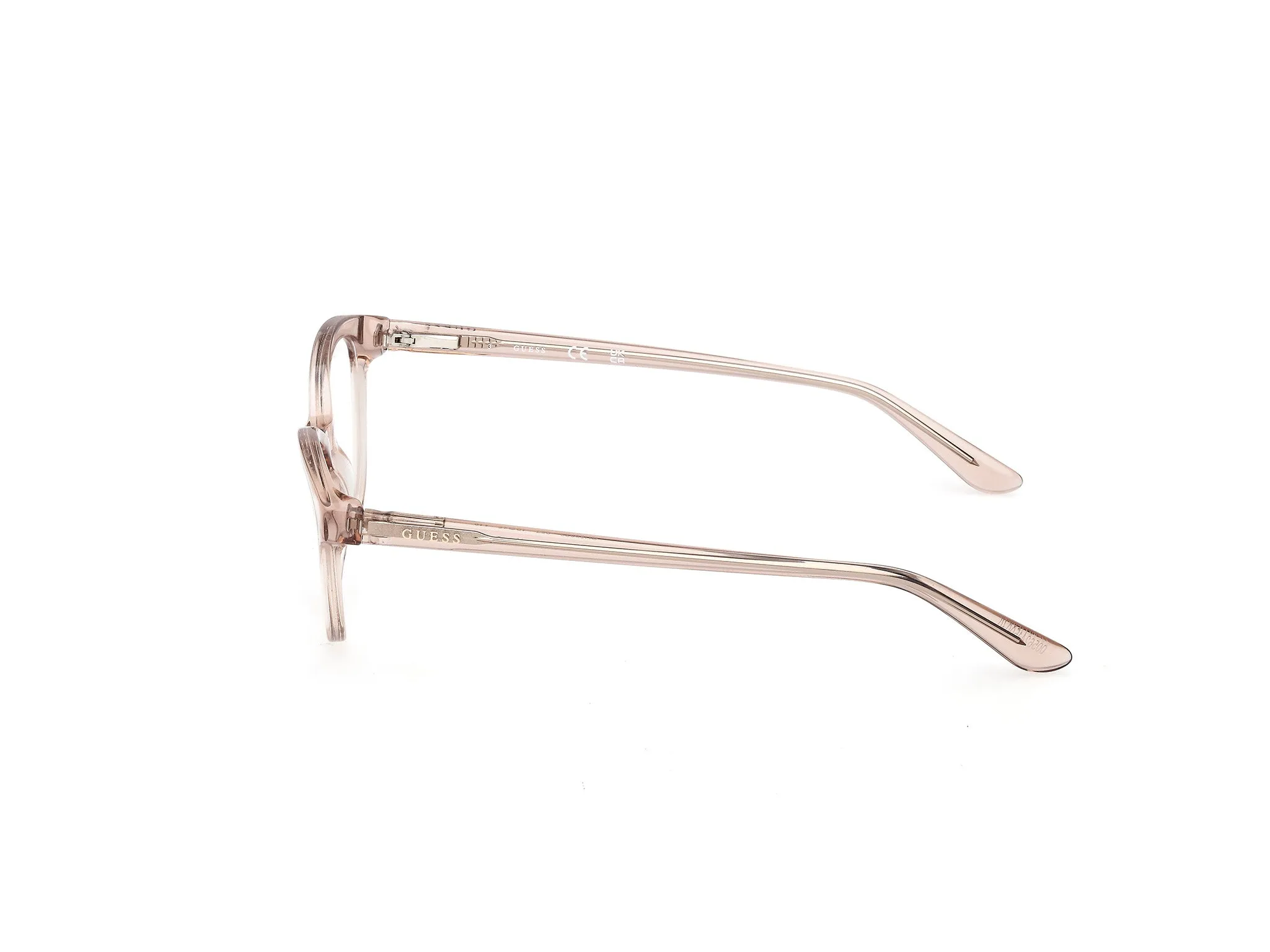 Guess GU50273 57 Montature da vista Acetato Beige Cat Eye Normale - immagine 3