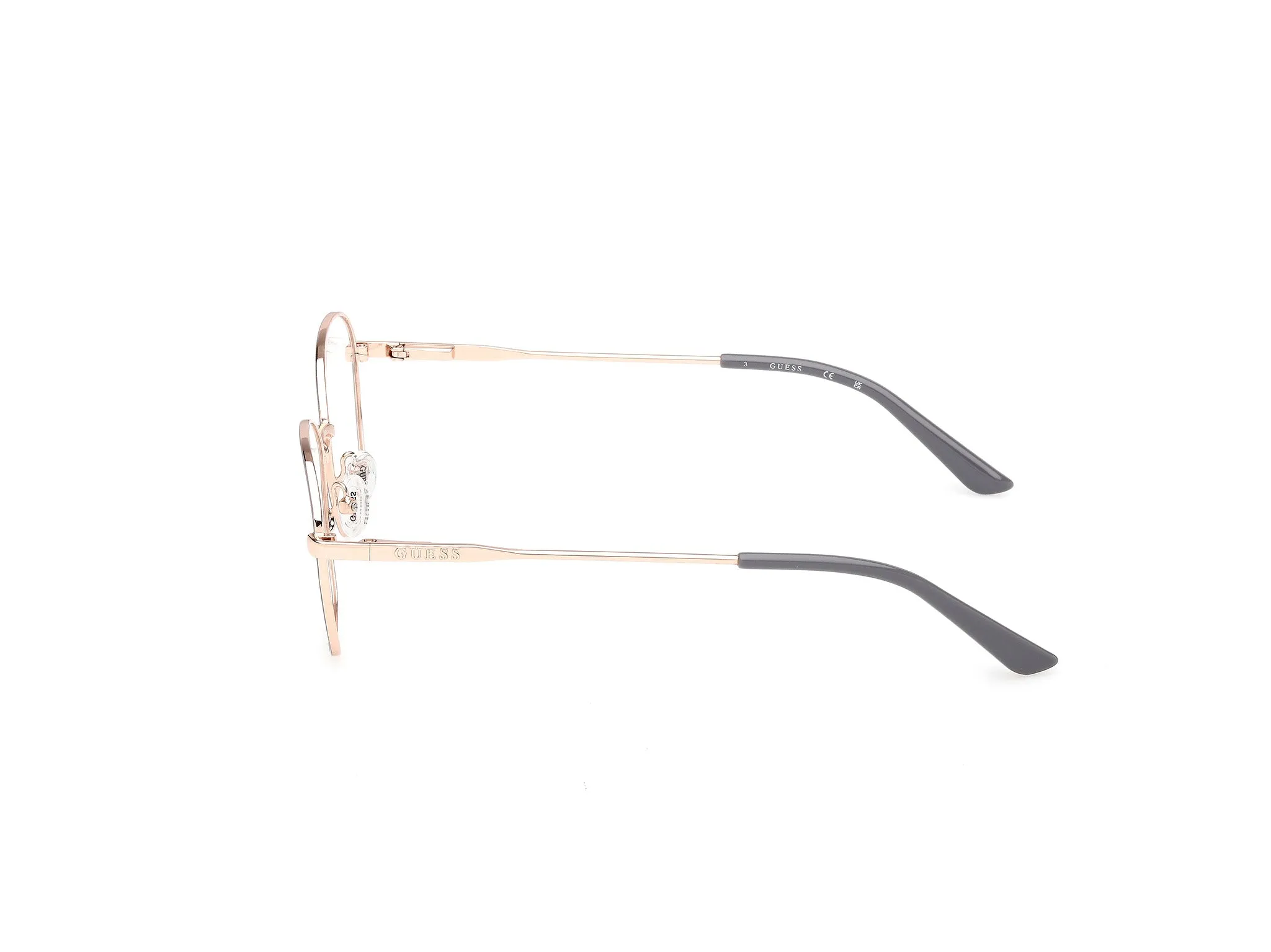 Guess GU50272 20 Montature da vista Metallo Grigio Squadrata Normale - immagine 3