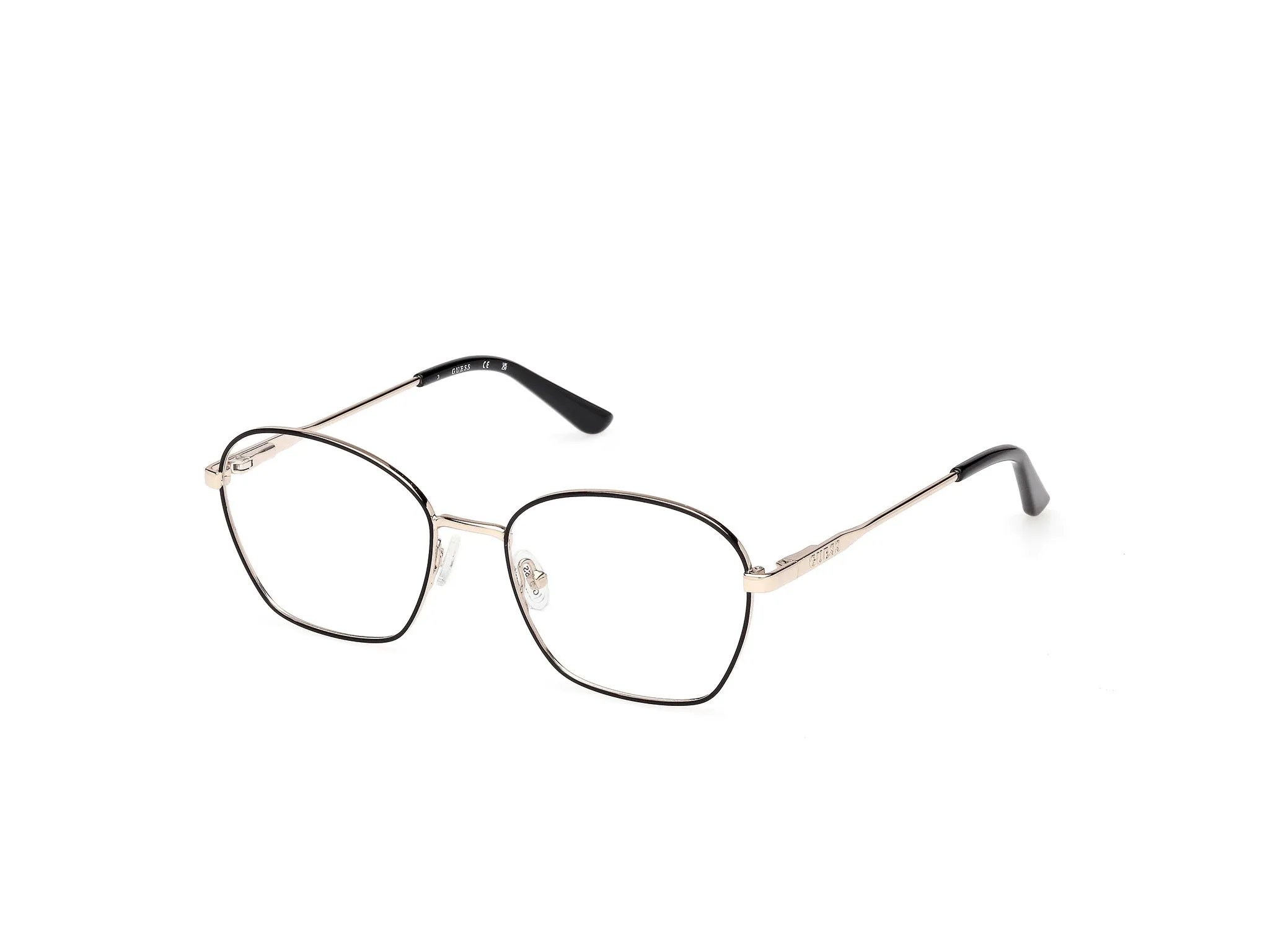 Guess GU50272 5 Montature da vista Metallo Nero Squadrata Normale - immagine 1