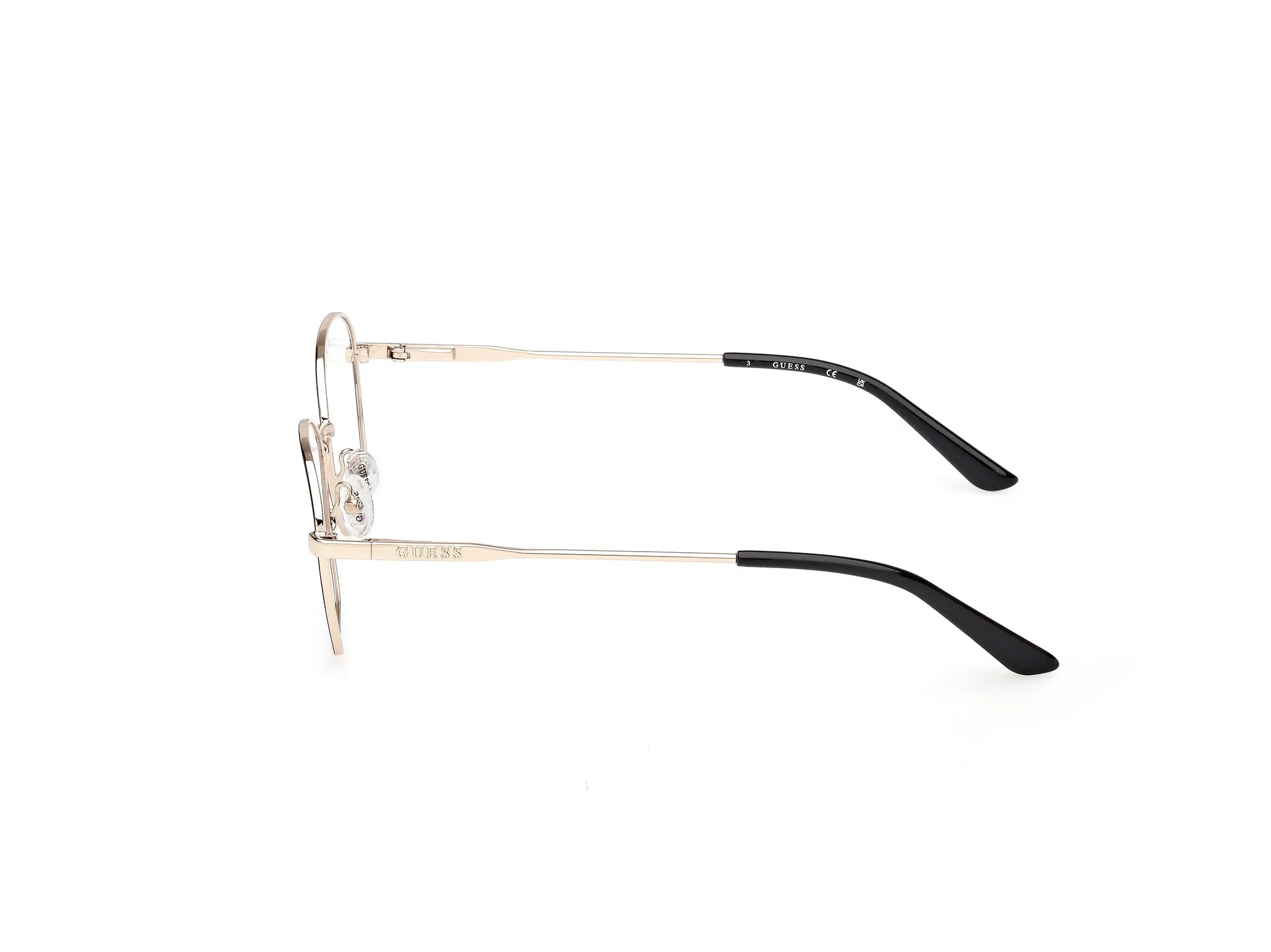 Guess GU50272 5 Montature da vista Metallo Nero Squadrata Normale - immagine 3