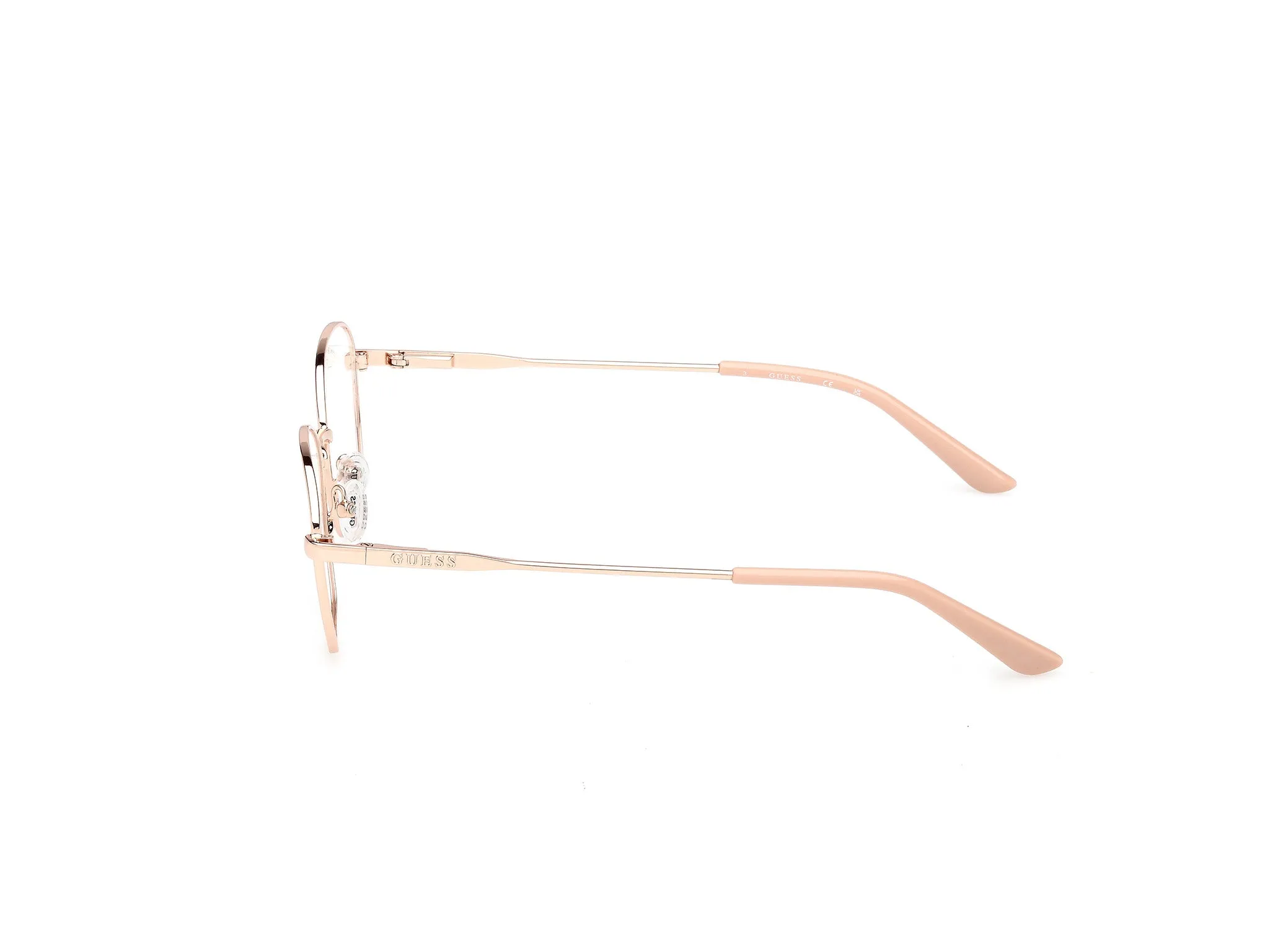 Guess GU50272 28 Montature da vista Metallo Oro Squadrata Normale - immagine 3