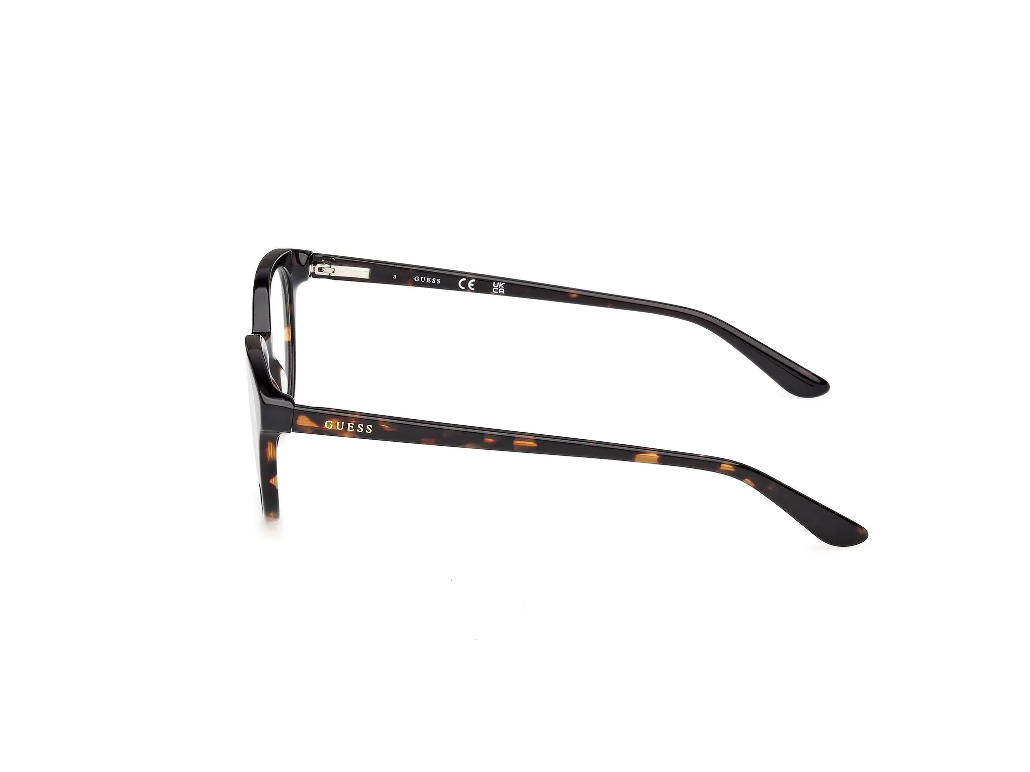 Guess GU50270 52 Montature da vista Acetato Havana Rotonda Normale - immagine 3
