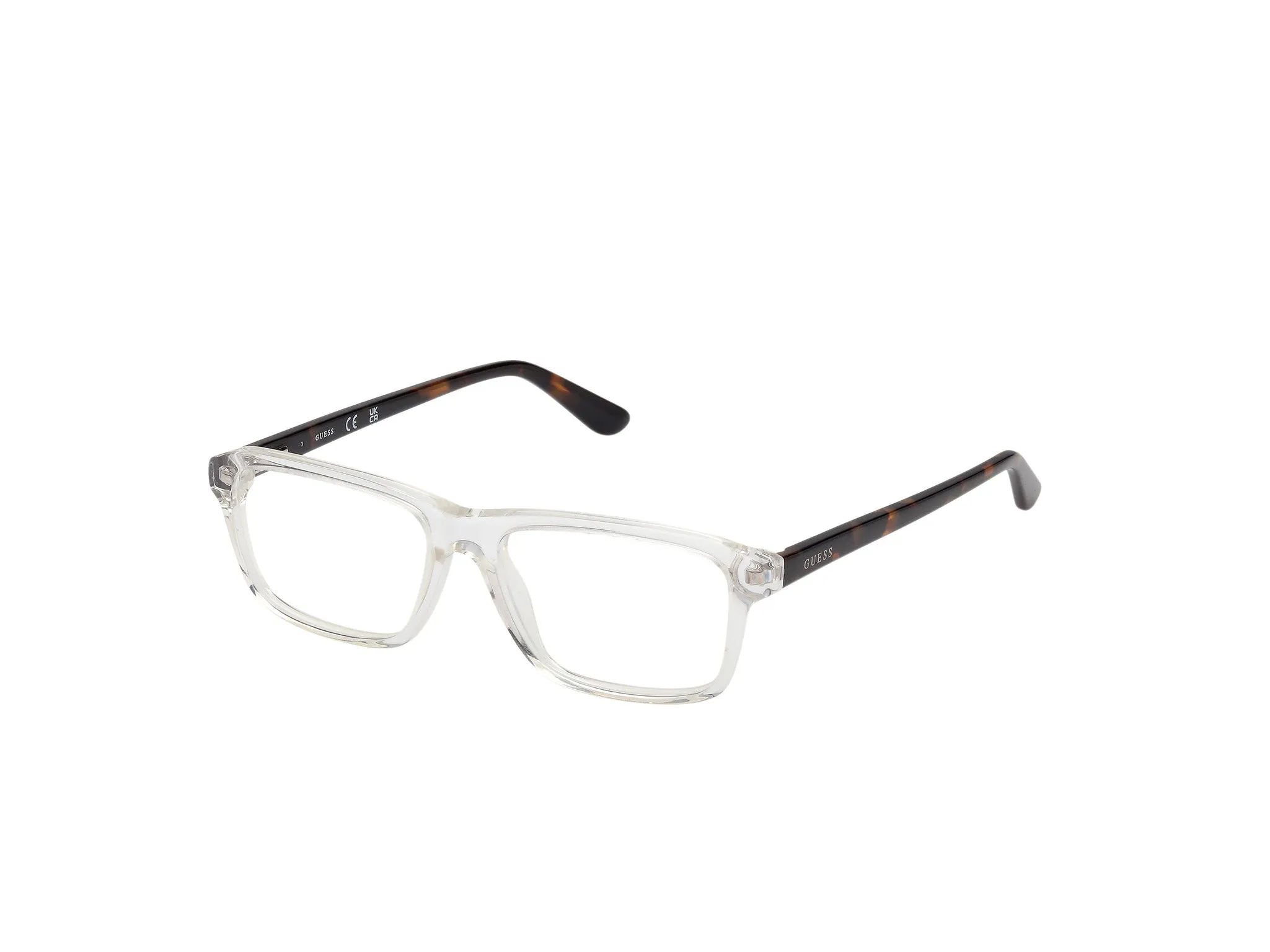 Guess GU50269 26 Montature da vista Acetato Trasparente Squadrata Normale - immagine 1