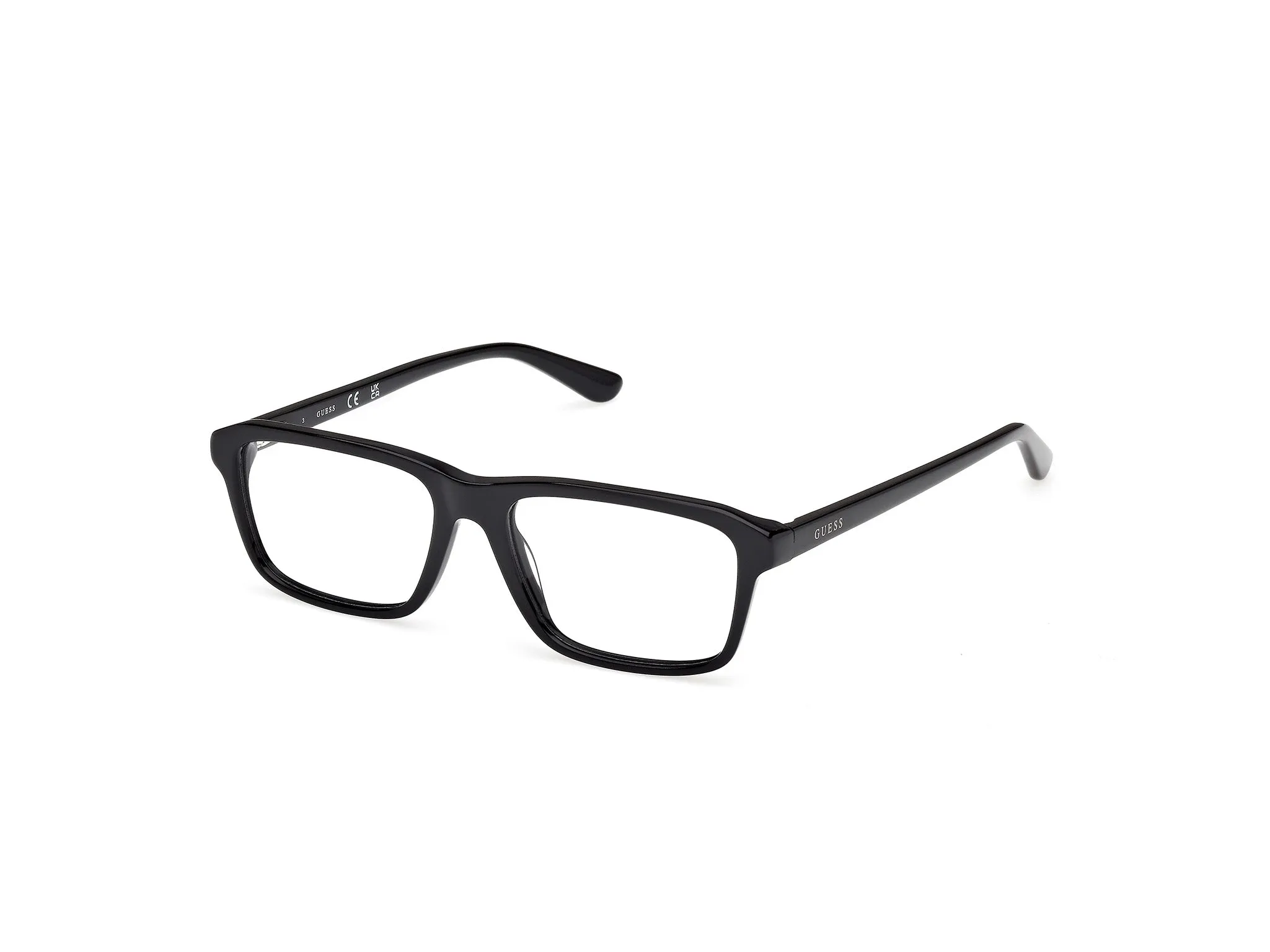 Guess GU50269 1 Montature da vista Acetato Nero Squadrata Normale - immagine 1