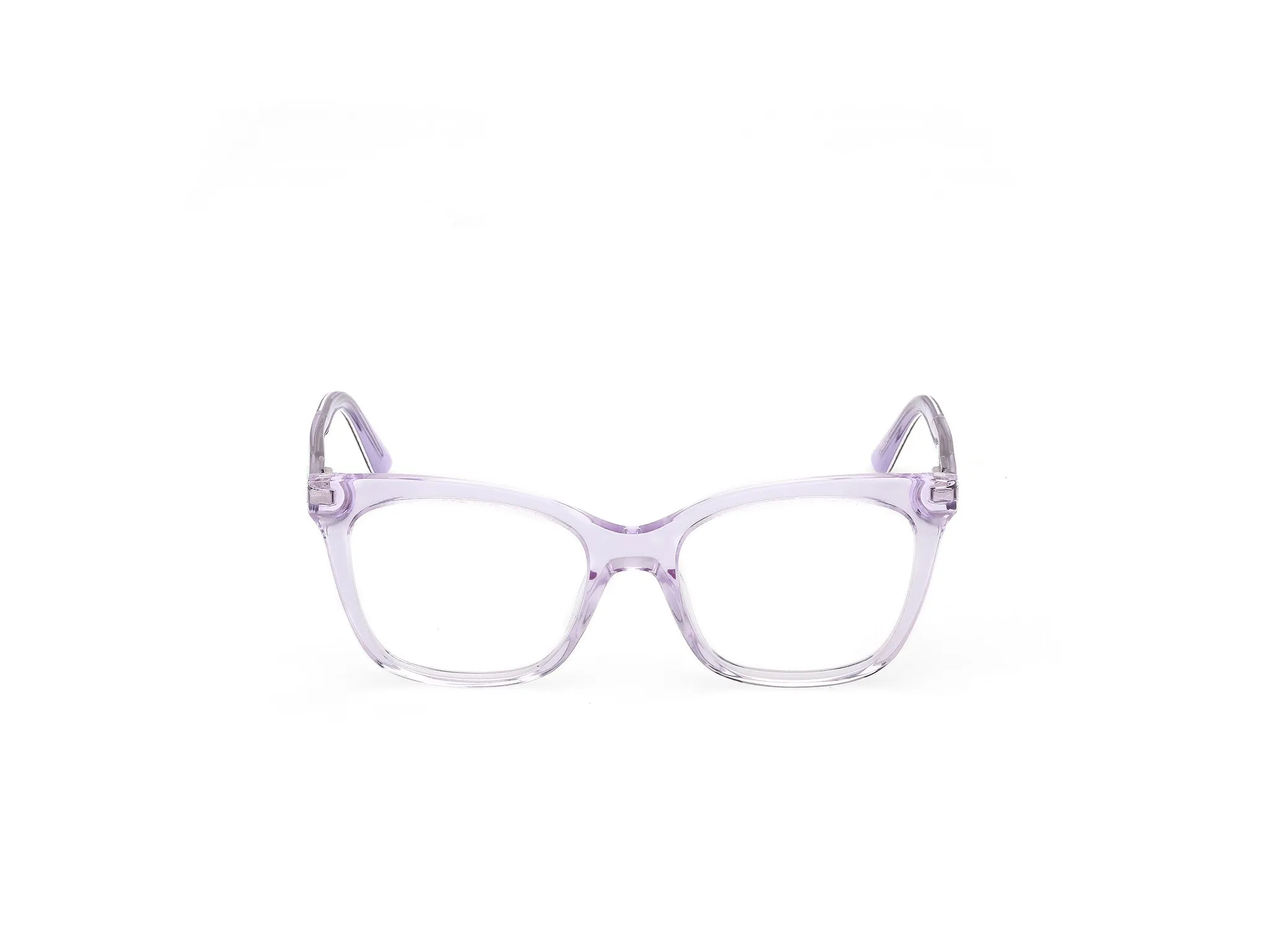 Guess GU50268 81 Montature da vista Acetato Viola Squadrata Normale - immagine 2