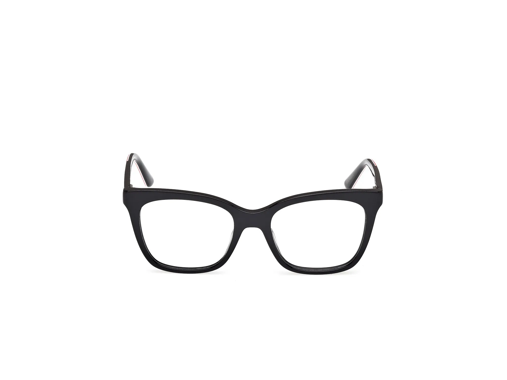 Guess GU50268 1 Montature da vista Acetato Nero Squadrata Normale - immagine 2