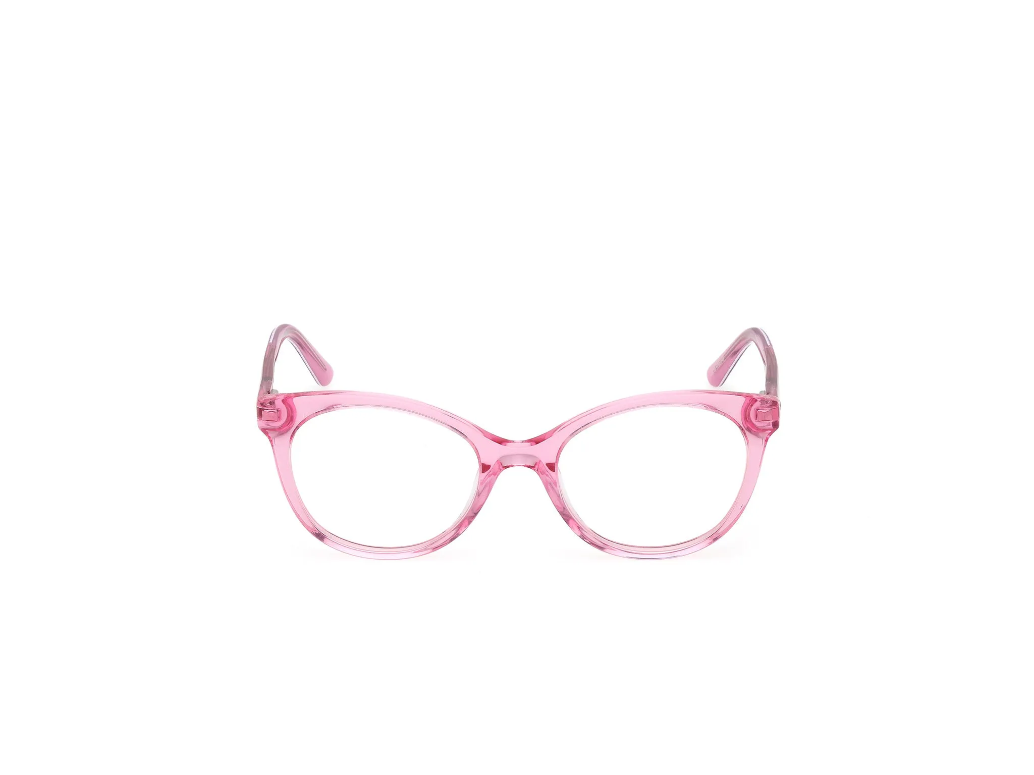 Guess GU50267 75 Montature da vista Acetato Fucsia Rotonda Normale - immagine 2