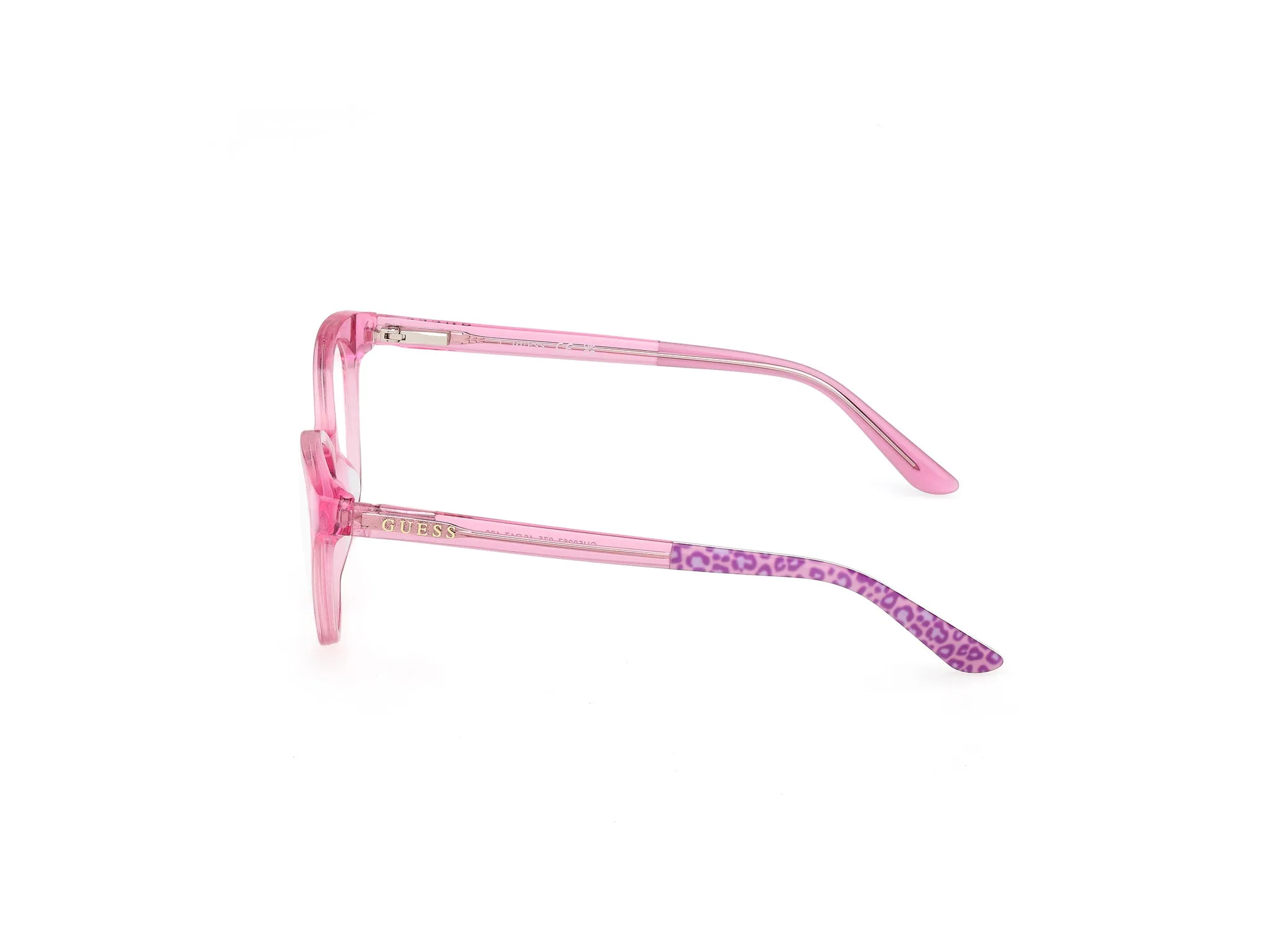 Guess GU50267 75 Montature da vista Acetato Fucsia Rotonda Normale - immagine 3