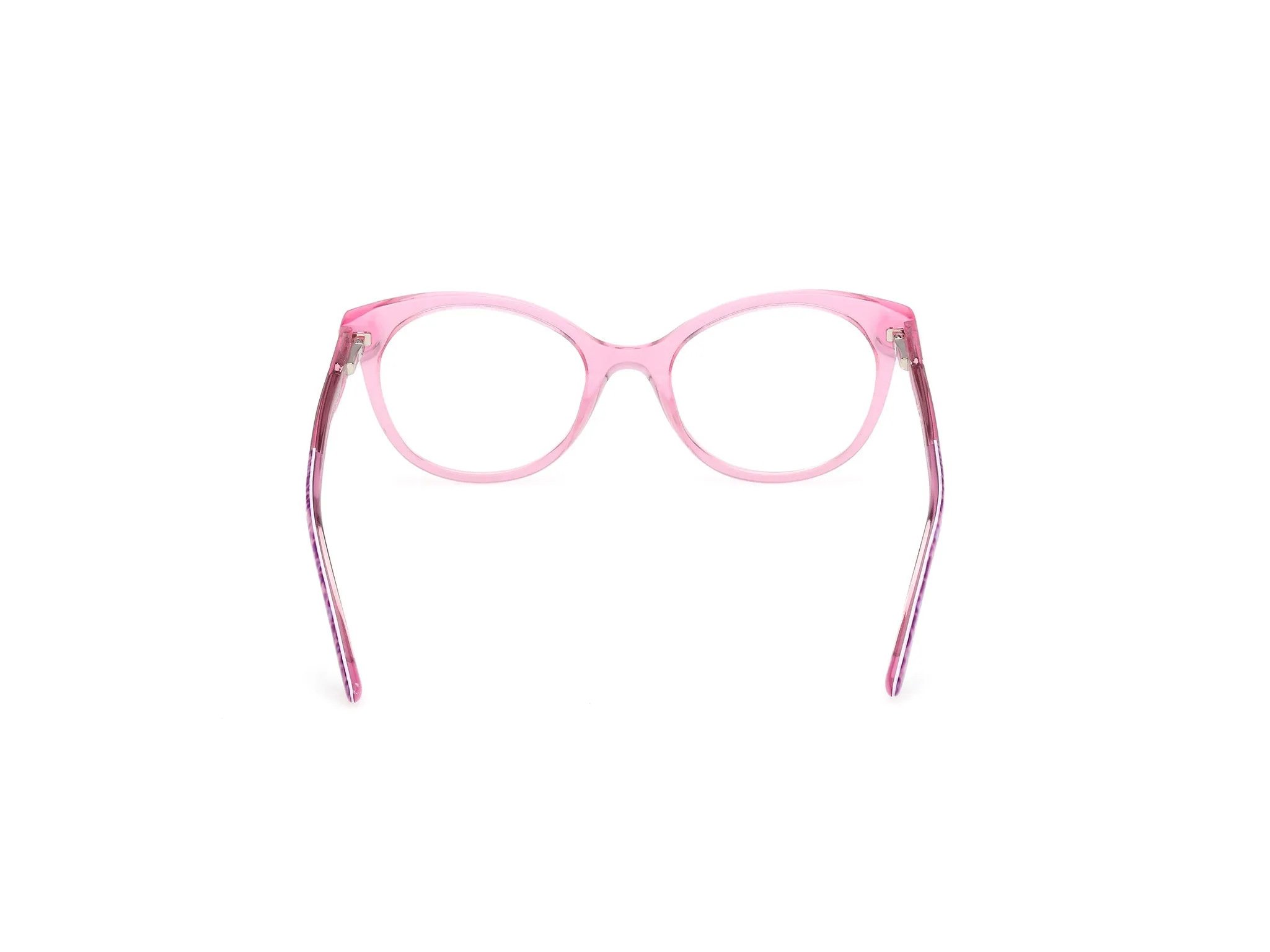 Guess GU50267 75 Montature da vista Acetato Fucsia Rotonda Normale - immagine 4