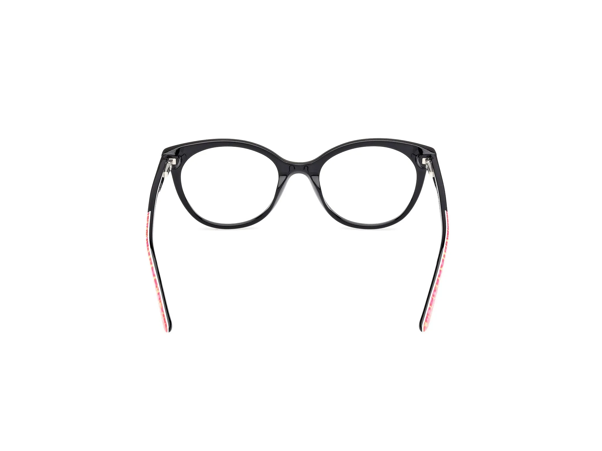 Guess GU50267 1 Montature da vista Acetato Nero Rotonda Normale - immagine 4