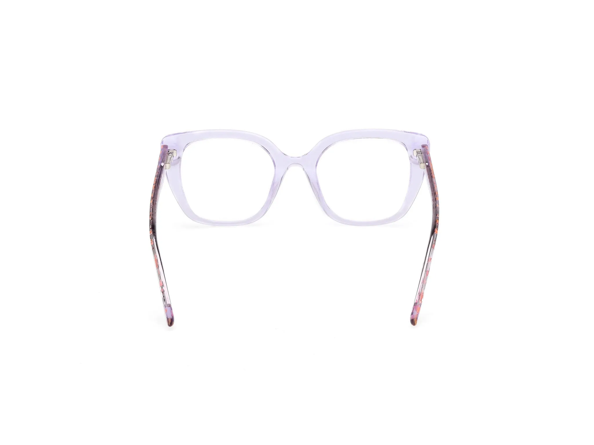 Guess GU50265 83 Montature da vista Acetato Viola Squadrata Normale - immagine 4