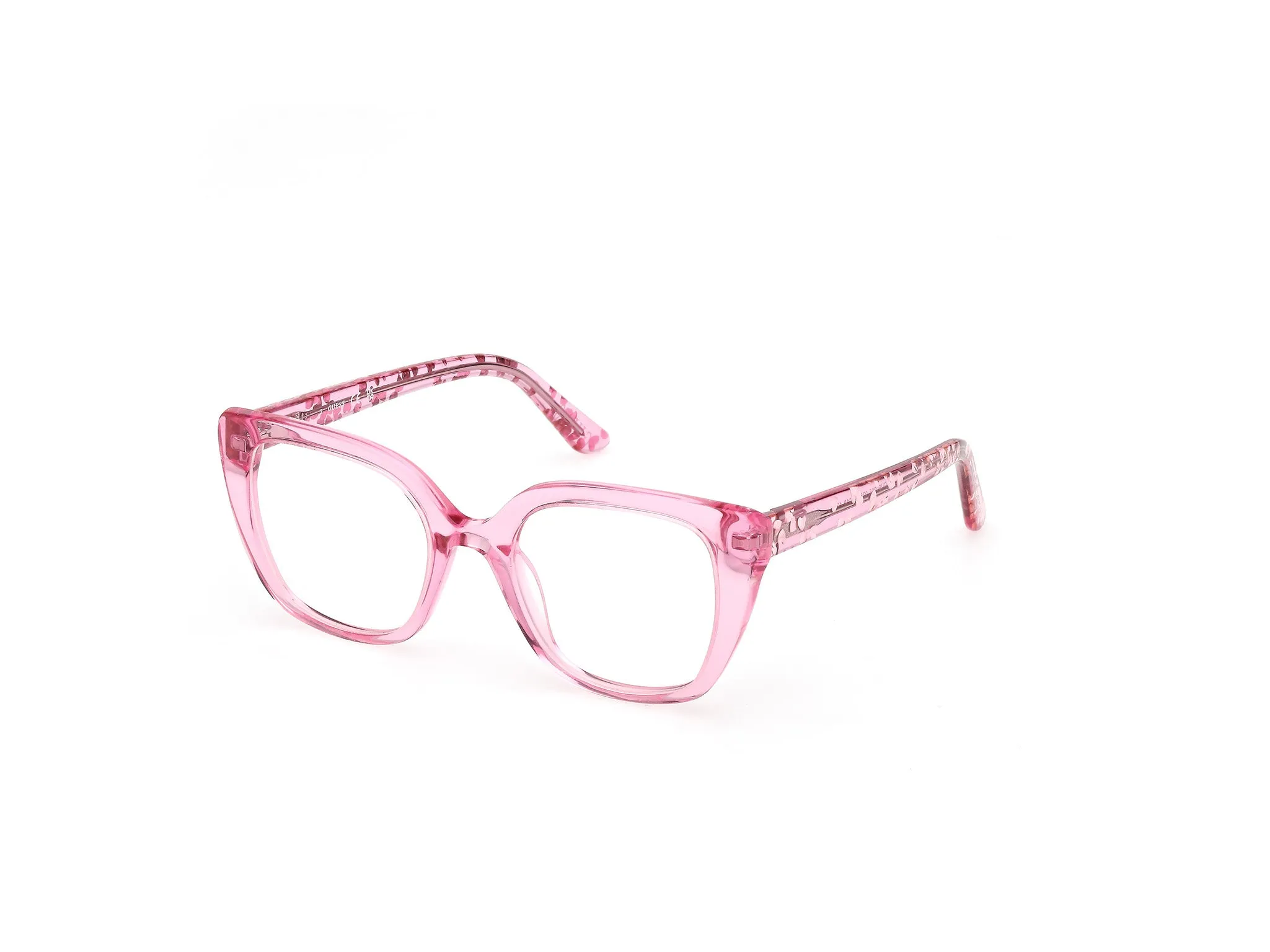 Guess GU50265 75 Montature da vista Acetato Fucsia Squadrata Normale - immagine 1