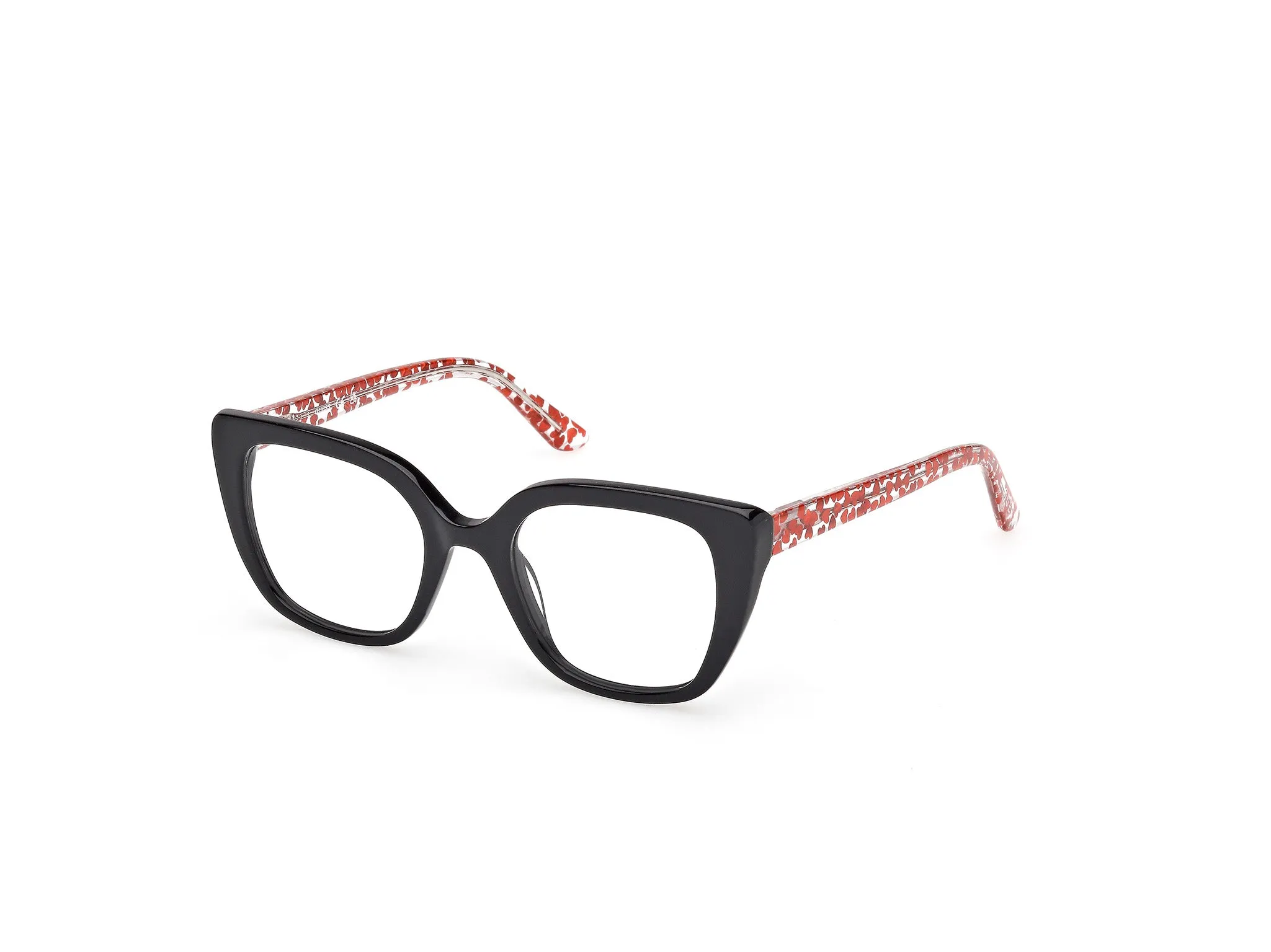 Guess GU50265 1 Montature da vista Acetato Nero Squadrata Normale - immagine 1