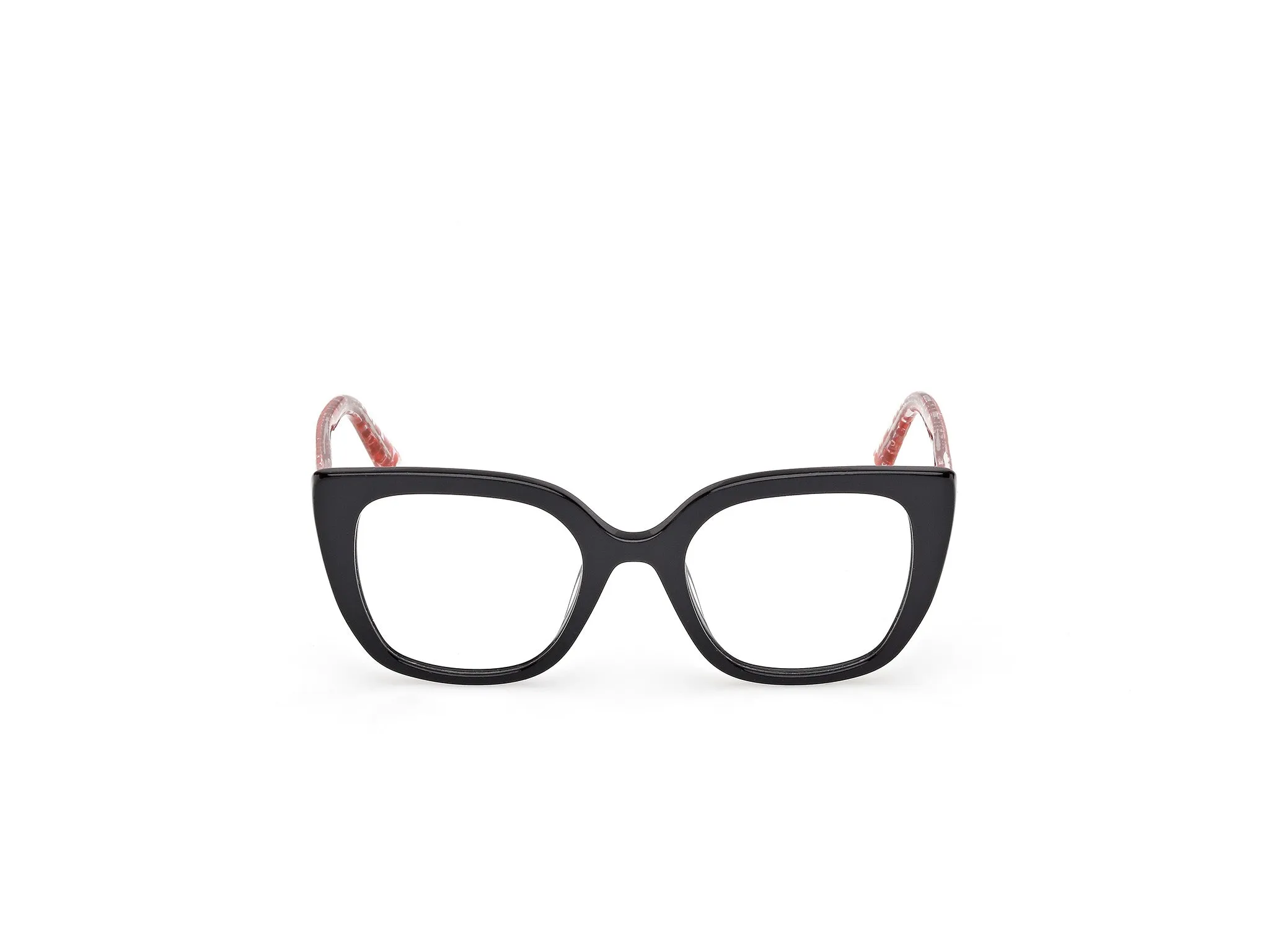 Guess GU50265 1 Montature da vista Acetato Nero Squadrata Normale - immagine 2