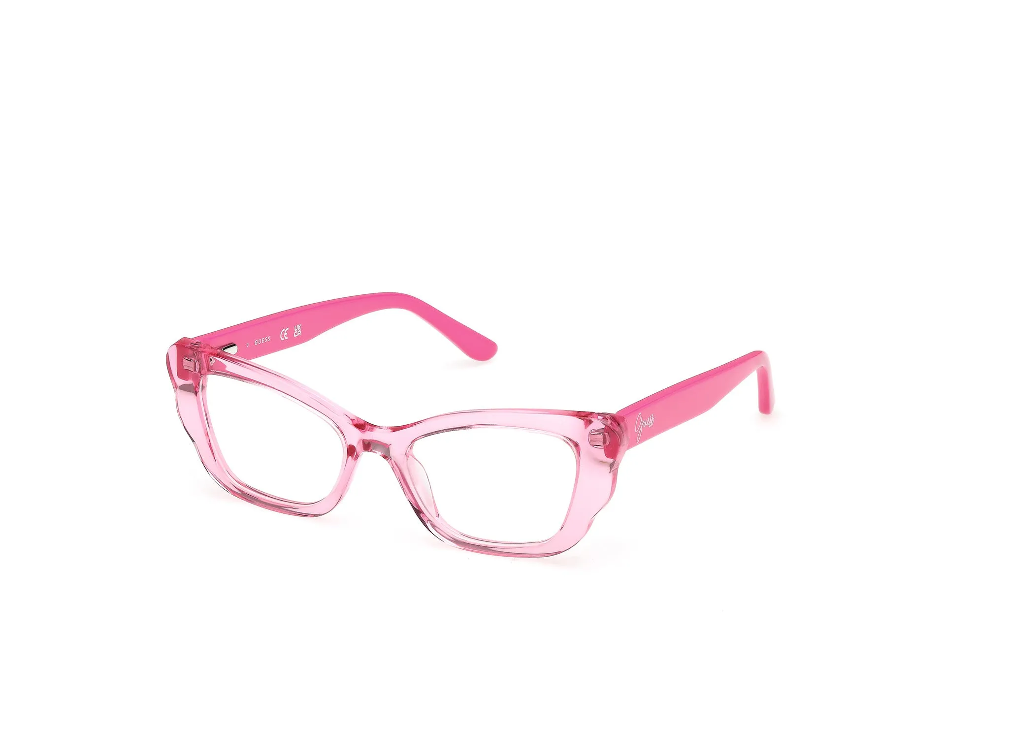 Guess GU50264 75 Montature da vista Acetato Fucsia Squadrata Normale - immagine 1