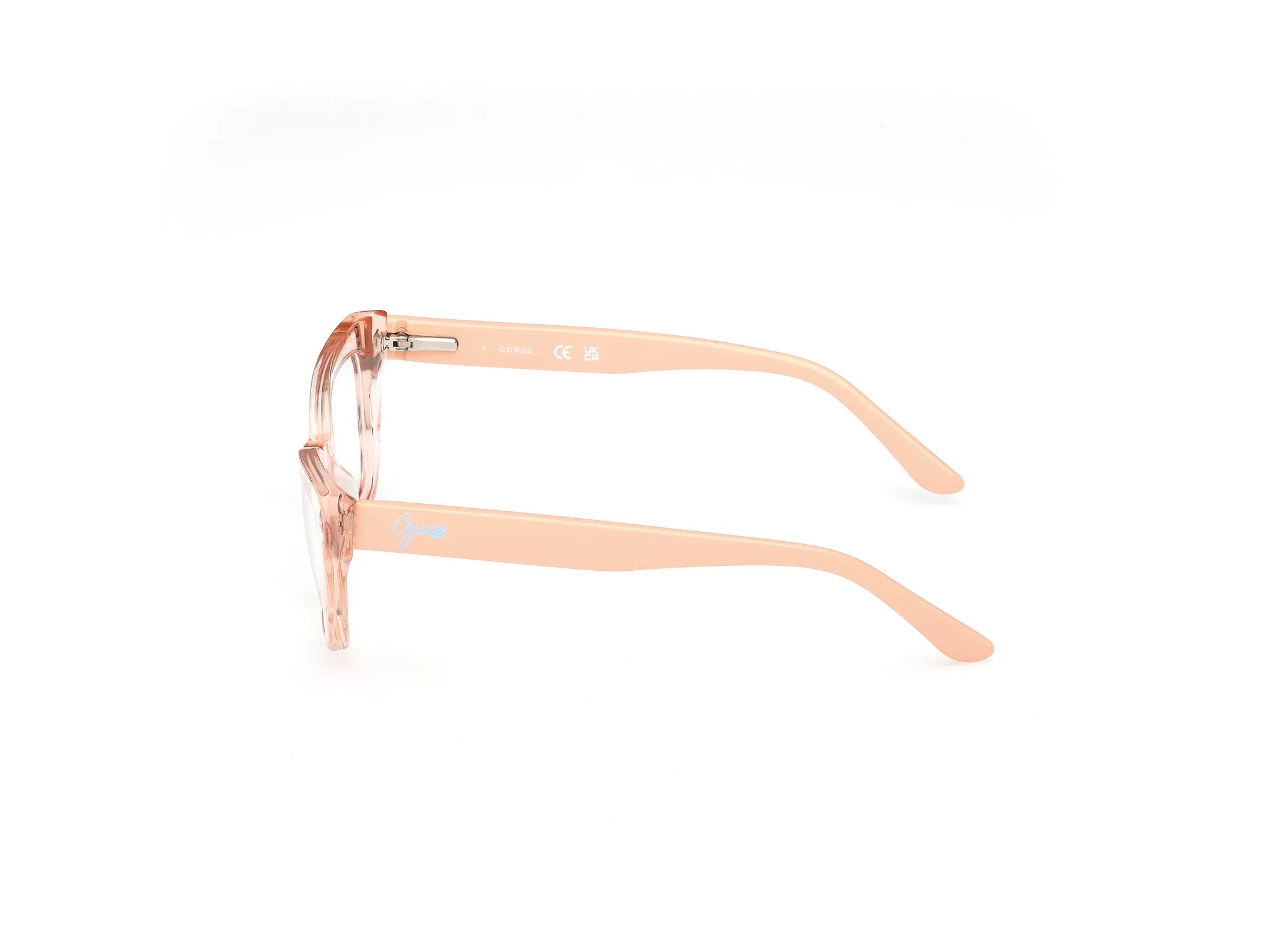 Guess GU50264 42 Montature da vista Acetato Beige Squadrata Normale - immagine 3