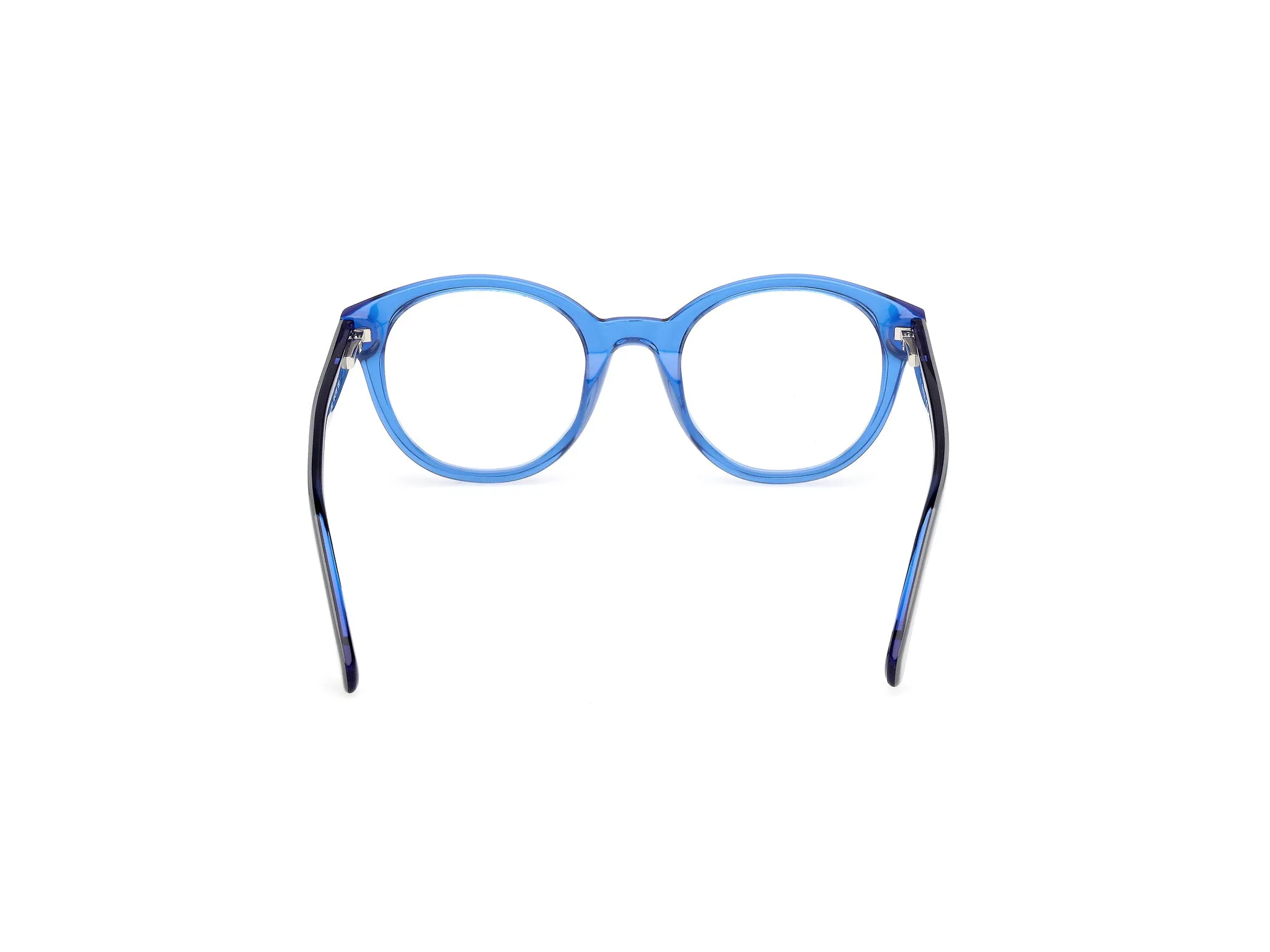 Guess GU50263 92 Montature da vista Acetato Blu Rotonda Normale - immagine 4