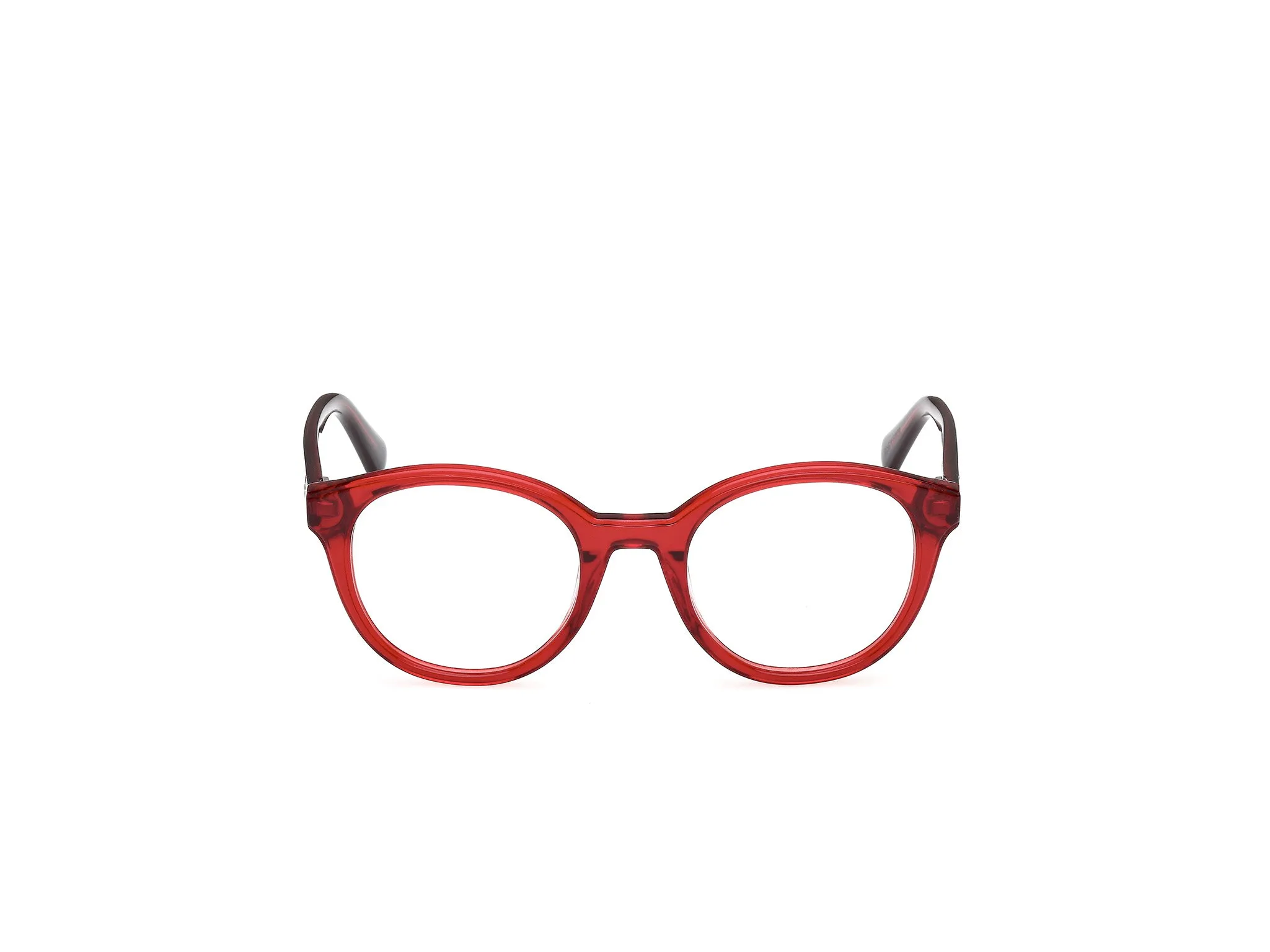 Guess GU50263 68 Montature da vista Acetato Rosso Rotonda Normale - immagine 2