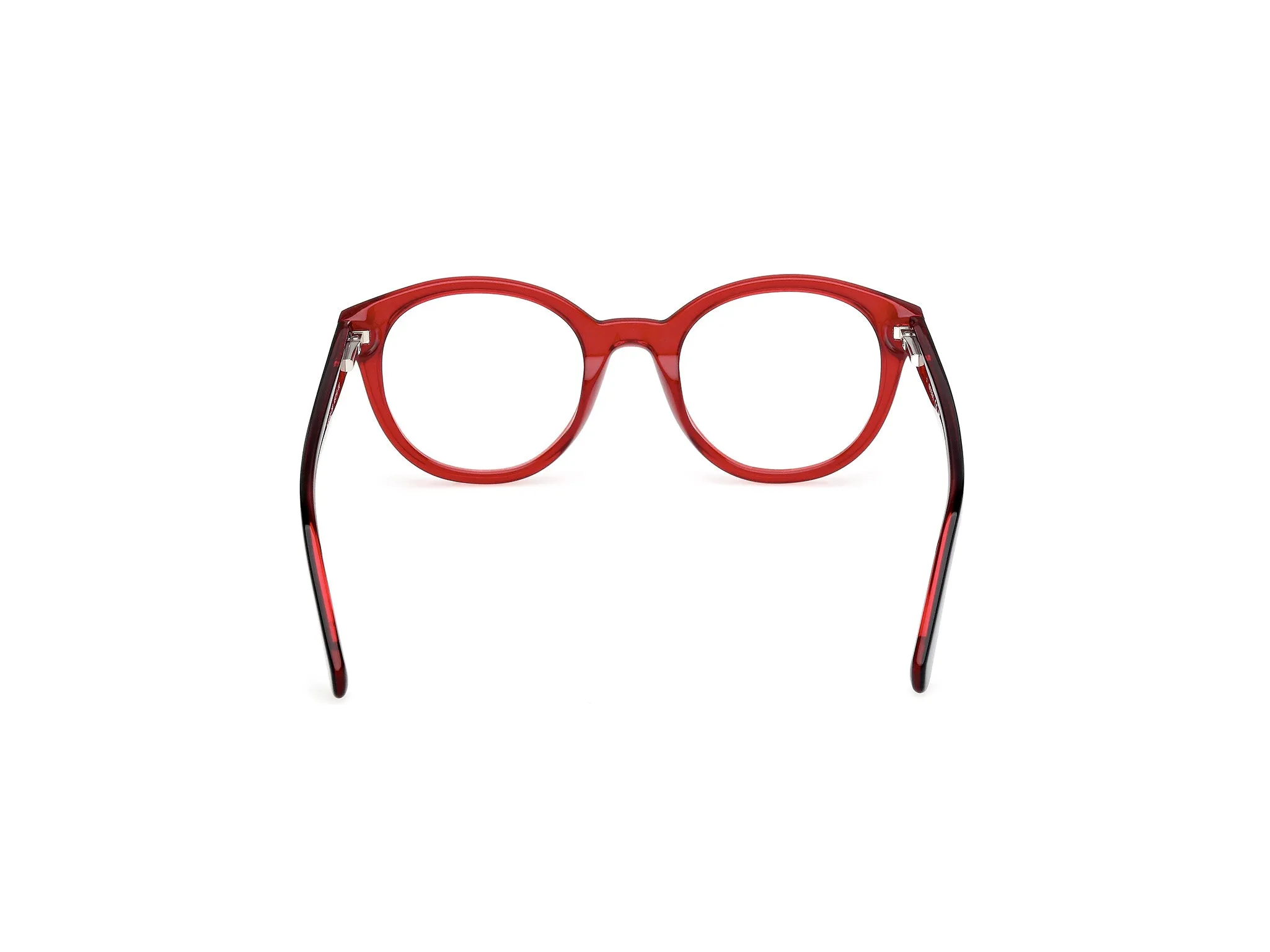 Guess GU50263 68 Montature da vista Acetato Rosso Rotonda Normale - immagine 4