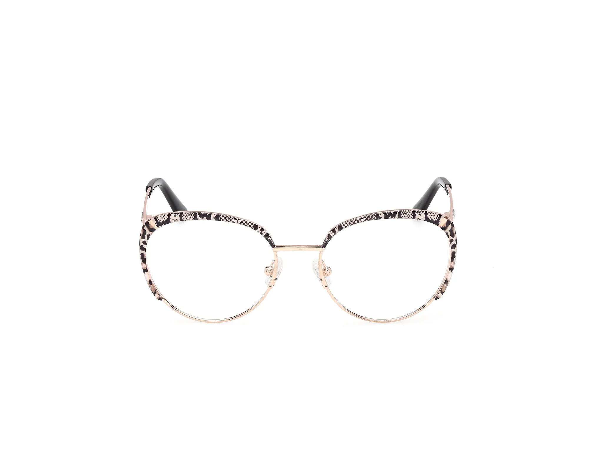 Guess GU50250 28 Montature da vista Metallo Oro Rotonda Normale - immagine 2