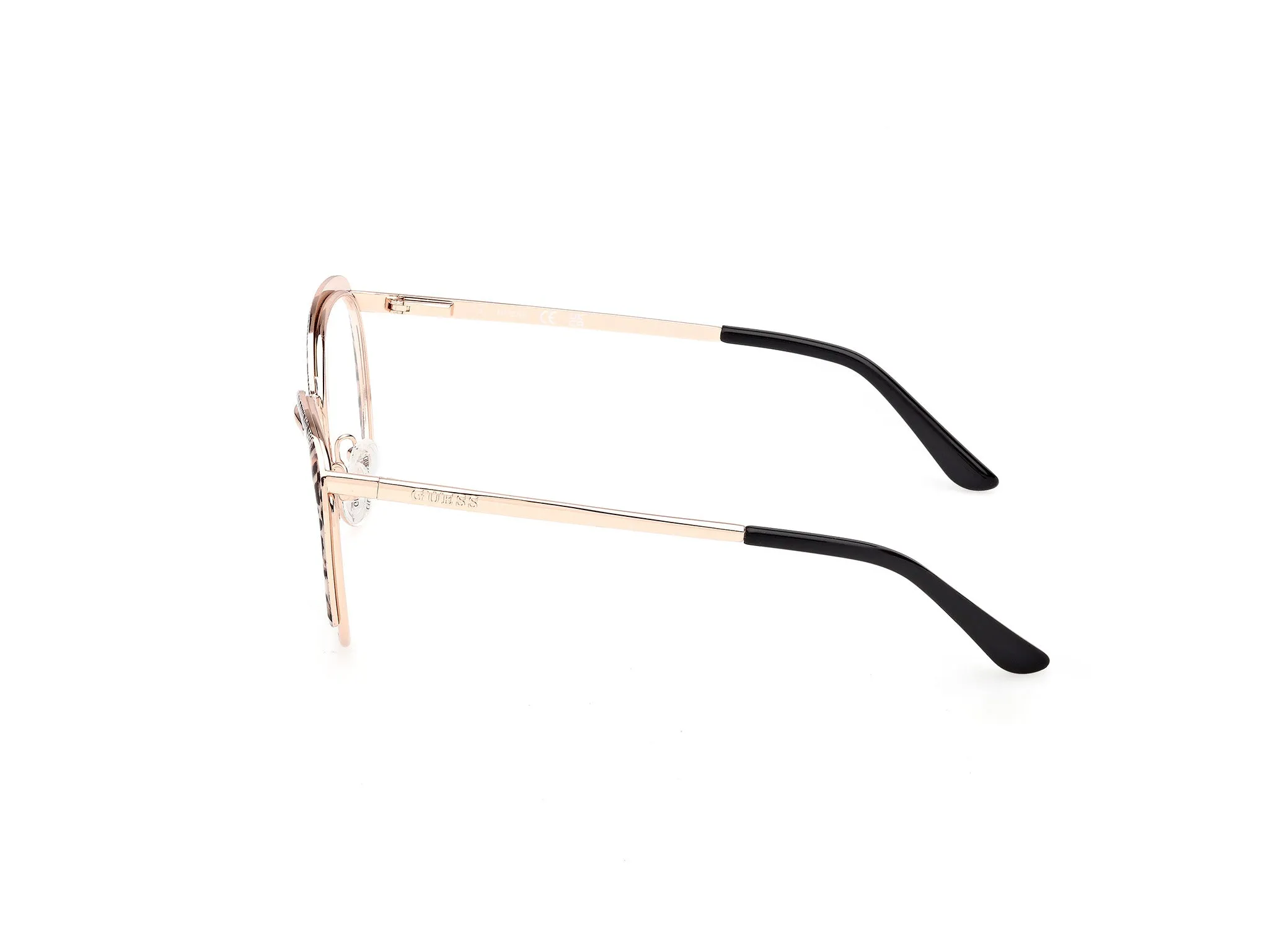 Guess GU50250 28 Montature da vista Metallo Oro Rotonda Normale - immagine 3