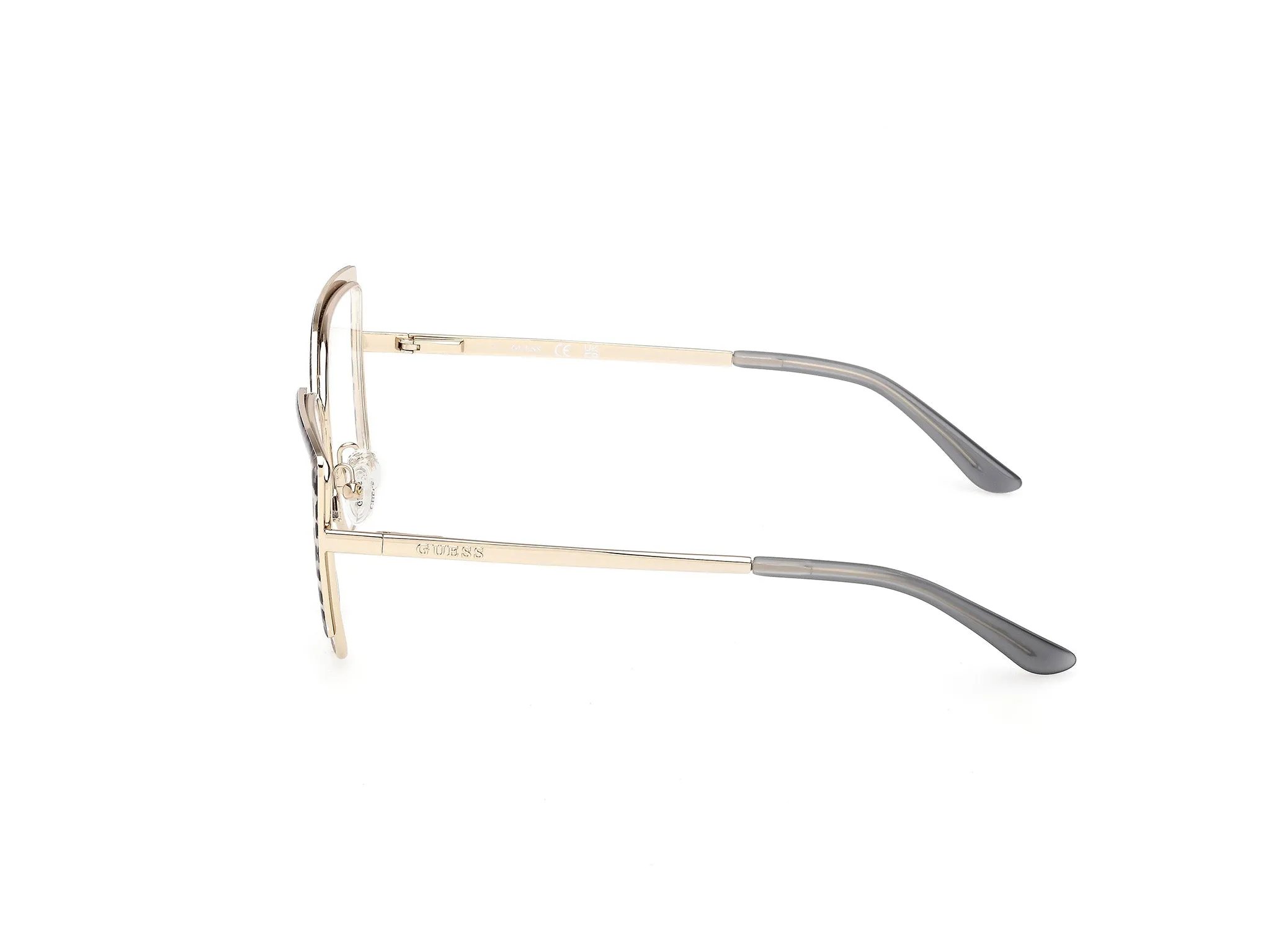 Guess GU50249 33 Montature da vista Metallo Oro Squadrata Normale - immagine 3