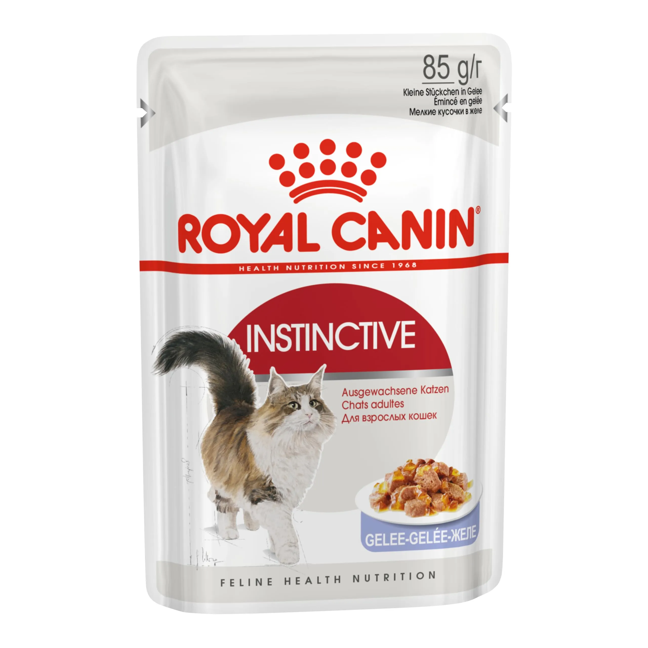 ROYAL CANIN Instinctive - Alimento umido completo per gatti adulti - 12x85g - immagine 1