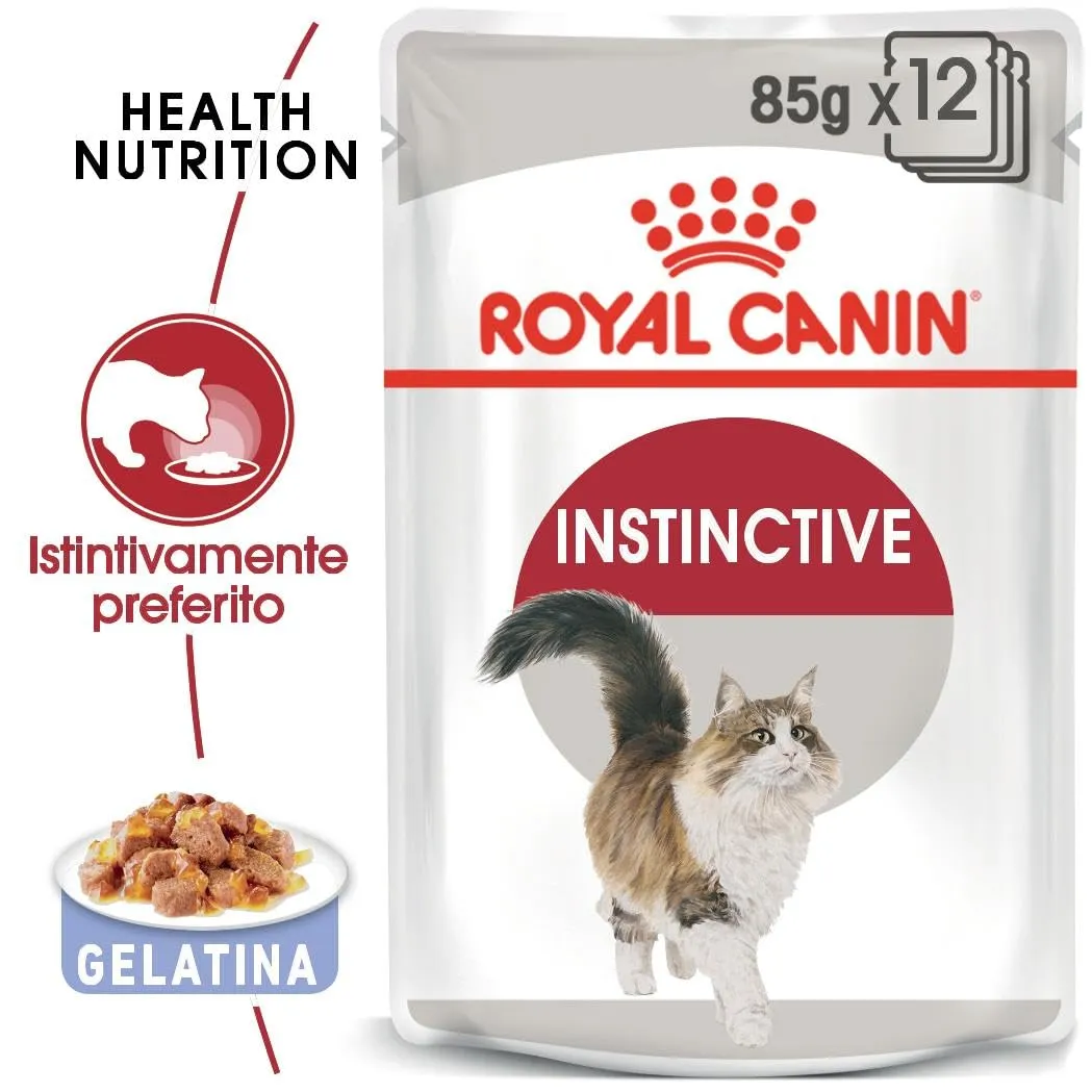 ROYAL CANIN Instinctive - Alimento umido completo per gatti adulti - 12x85g - immagine 2