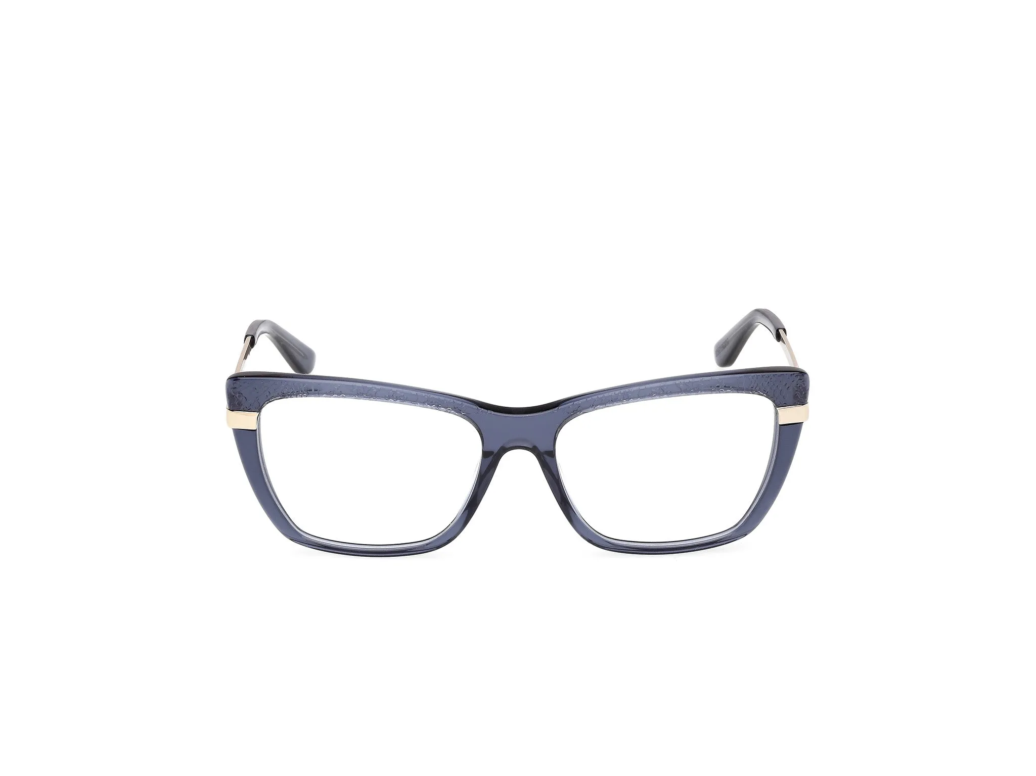 Guess GU50246 90 Montature da vista Acetato Blu Squadrata Normale - immagine 2