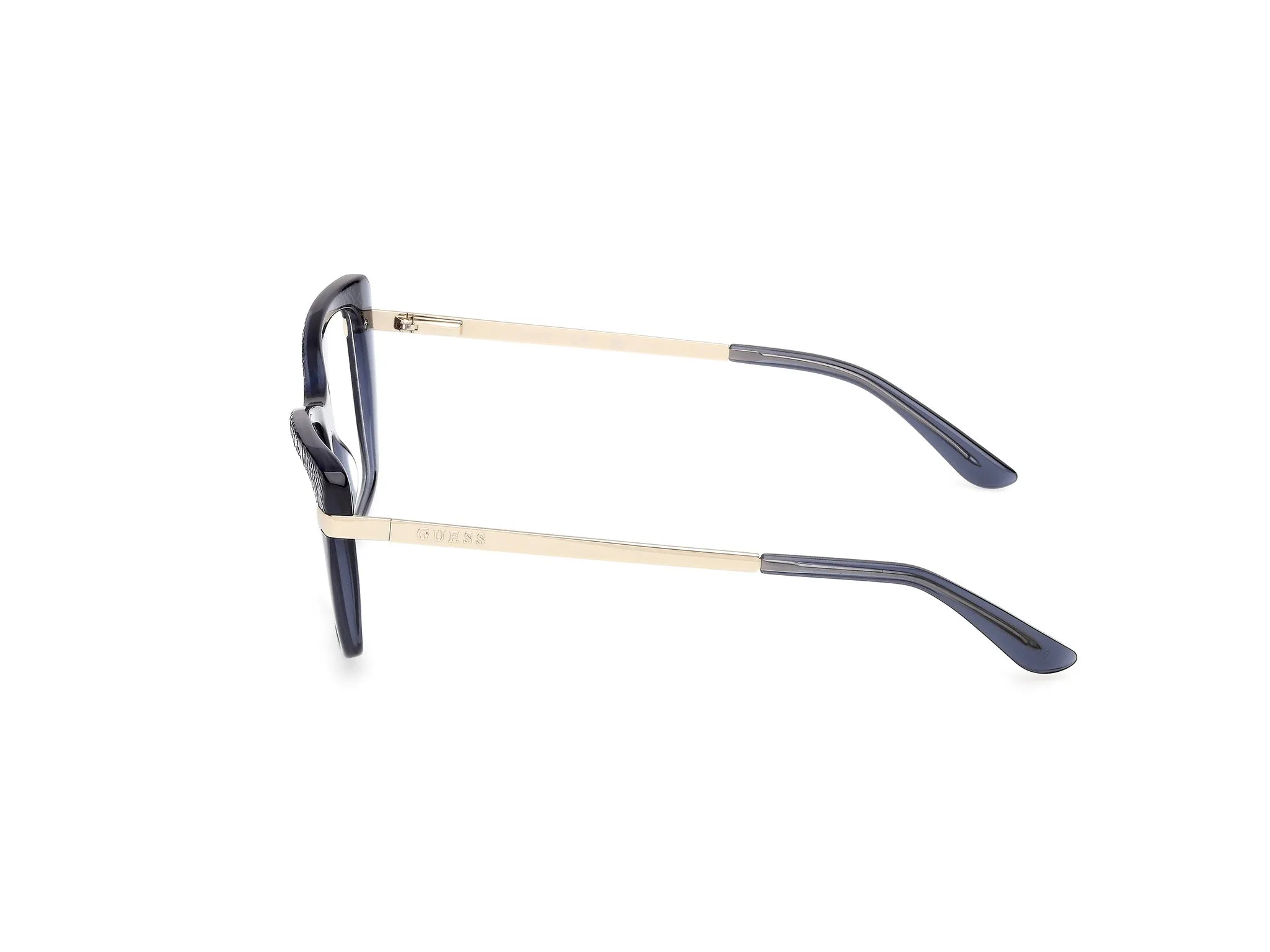 Guess GU50246 90 Montature da vista Acetato Blu Squadrata Normale - immagine 3