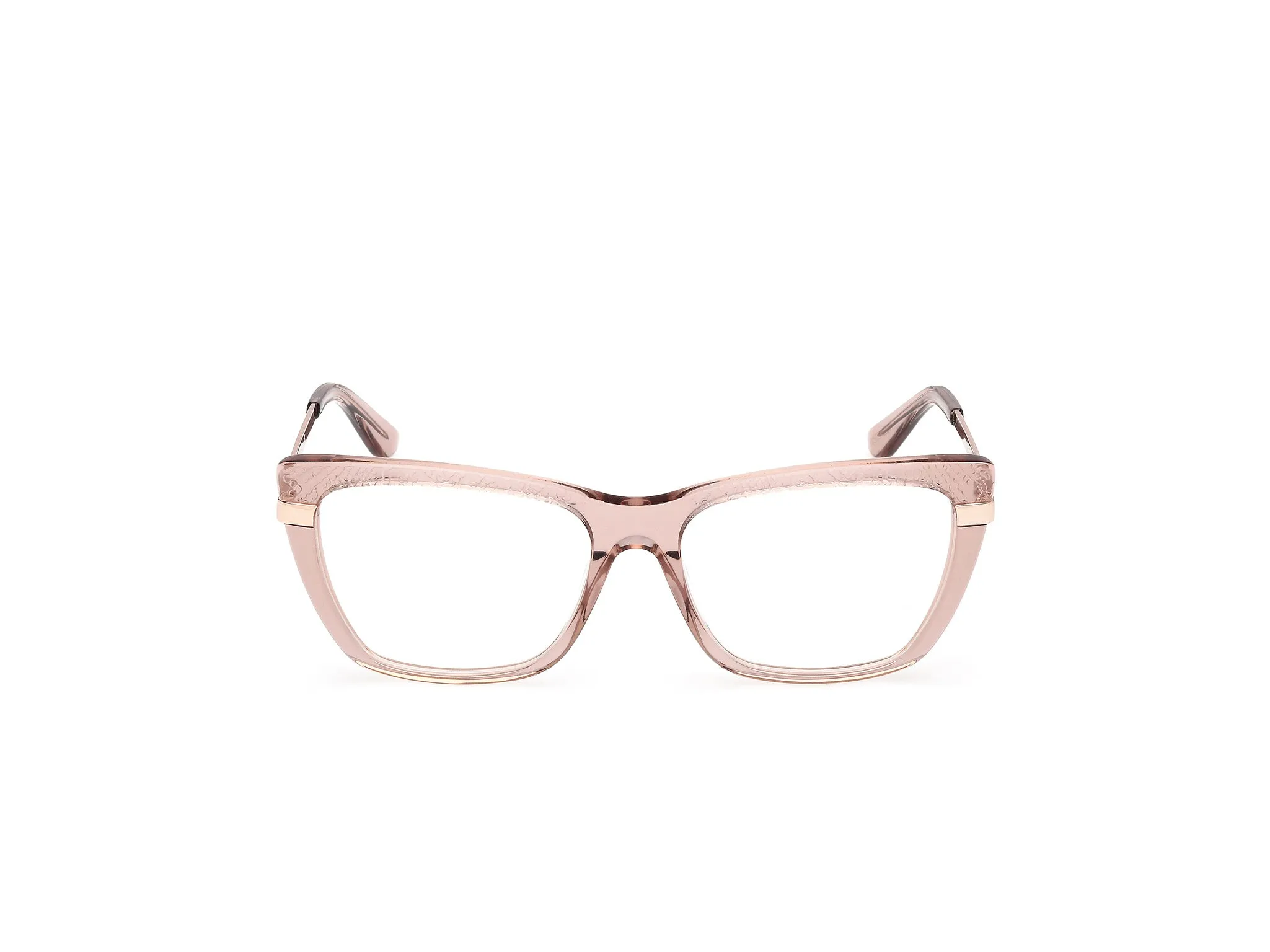 Guess GU50246 57 Montature da vista Acetato Beige Squadrata Normale - immagine 2