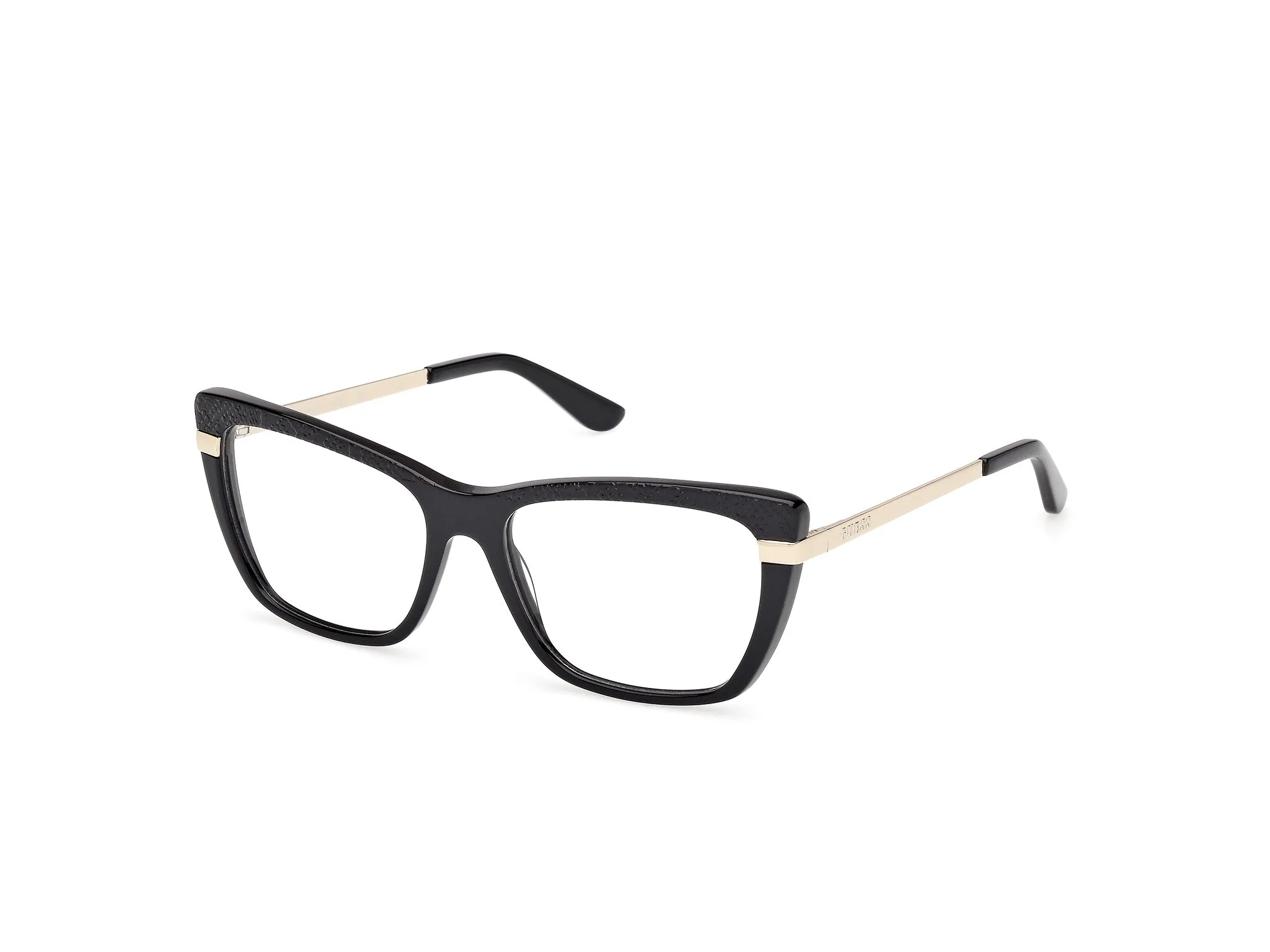 Guess GU50246 1 Montature da vista Acetato Nero Squadrata Normale - immagine 1