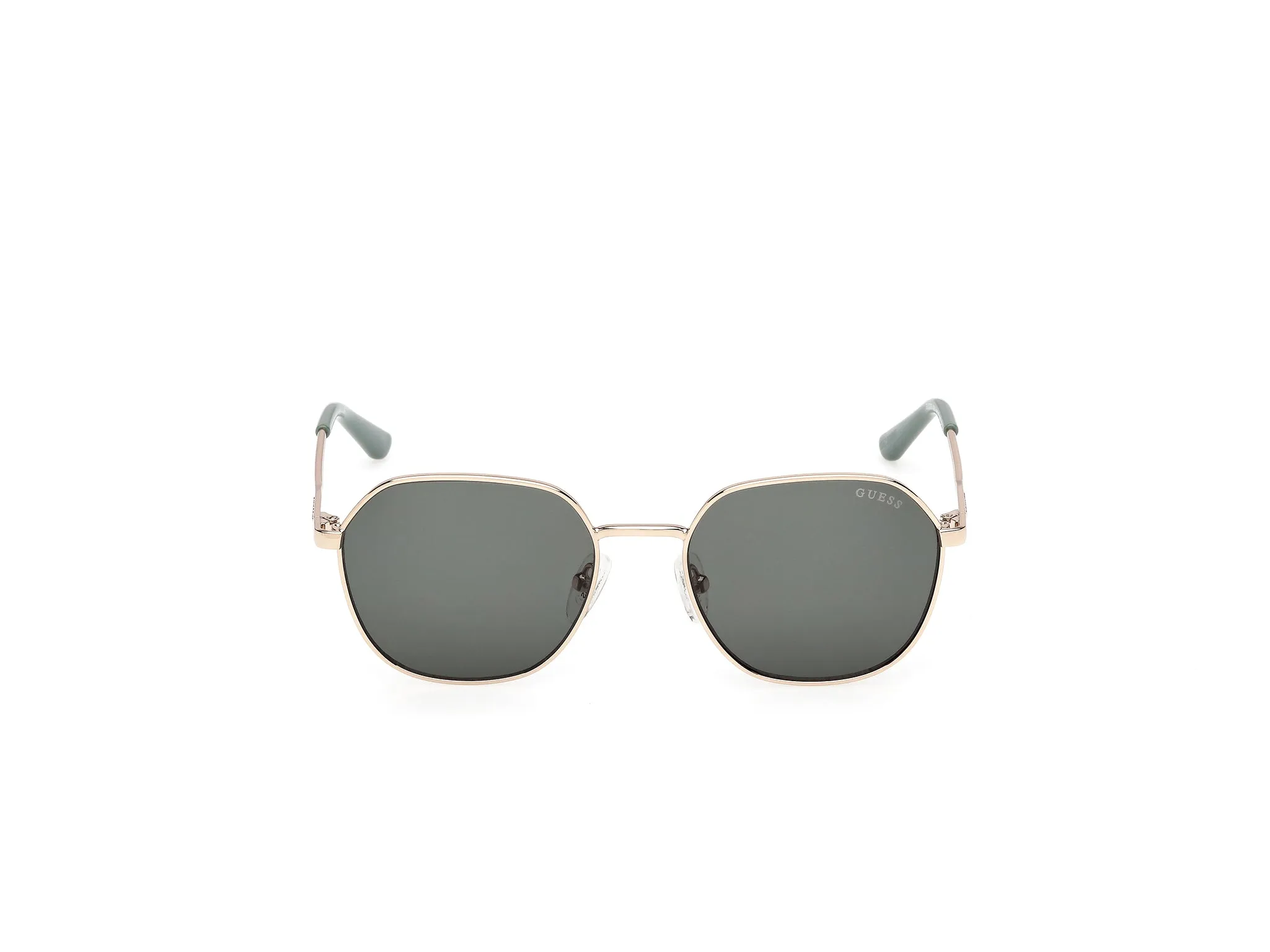 Guess GU00238 32N Occhiali da sole Metallo Oro Verde Geometrica Normale - immagine 2