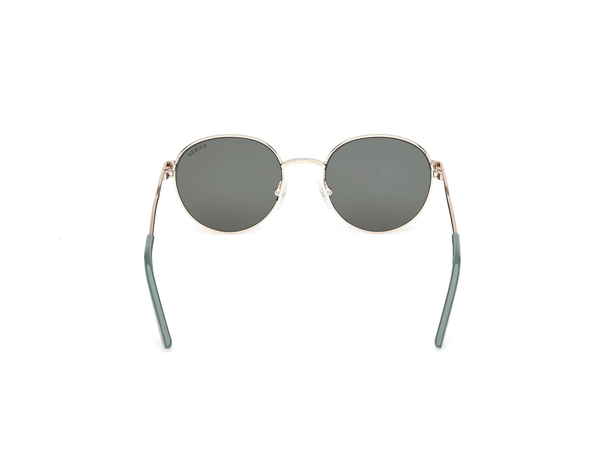 Guess GU00237 32N Occhiali da sole Metallo Oro Verde Rotonda Normale - immagine 4