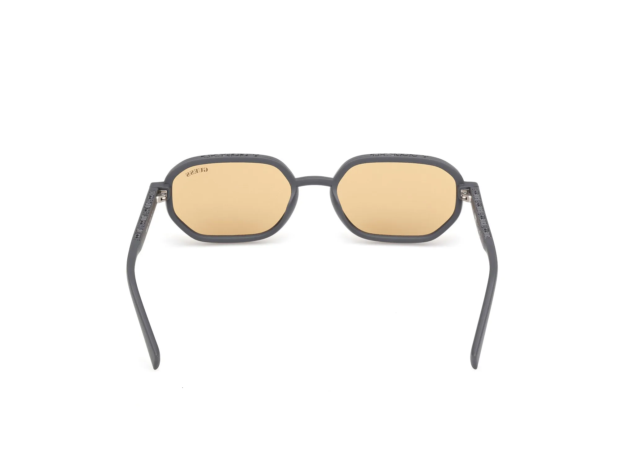 Guess GU00233 20E Occhiali da sole Iniettato Grigio Marrone Geometrica Normale - immagine 4