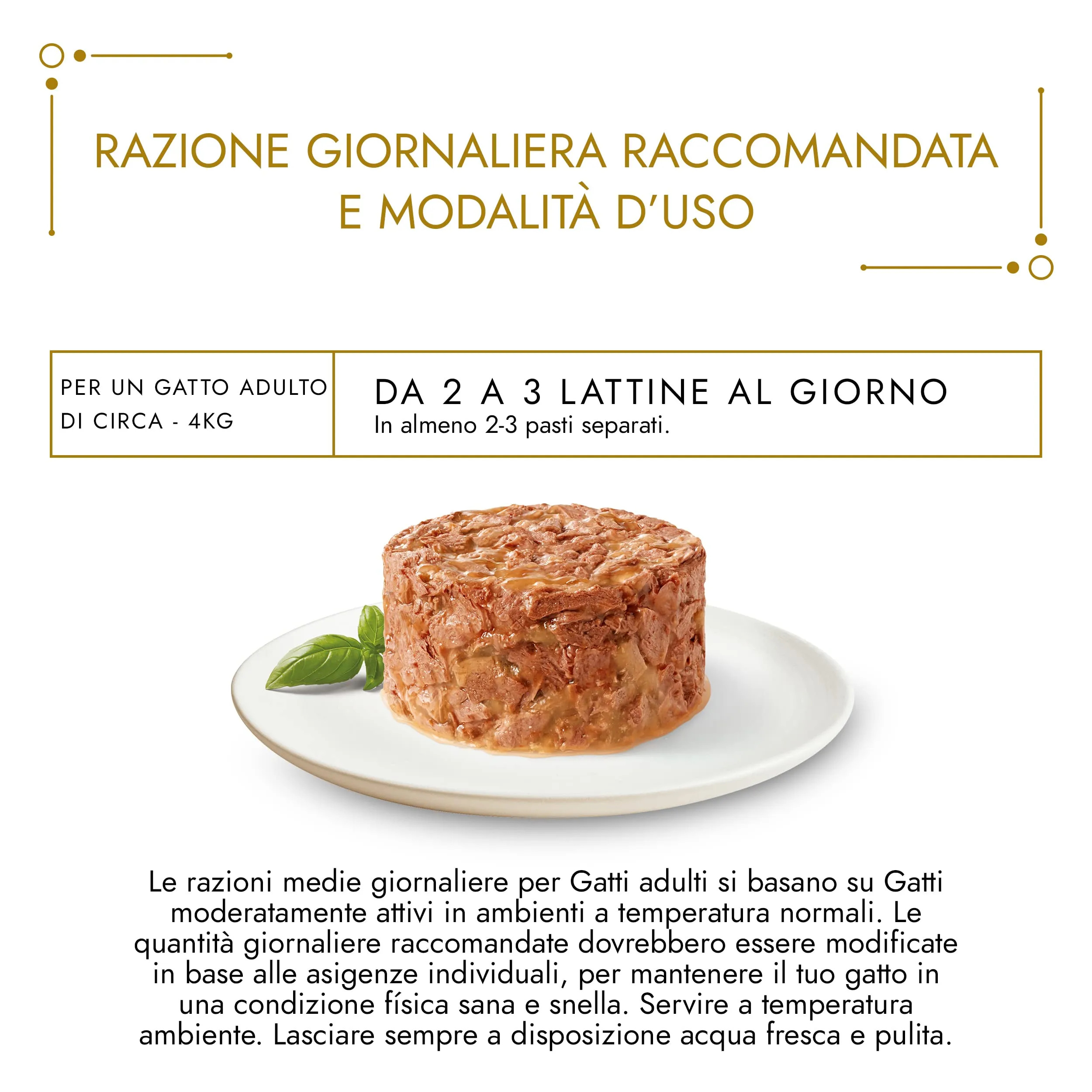 GOURMET Gold Tortini Cibo Umido per Gatti Adulti con Manzo - immagine 3
