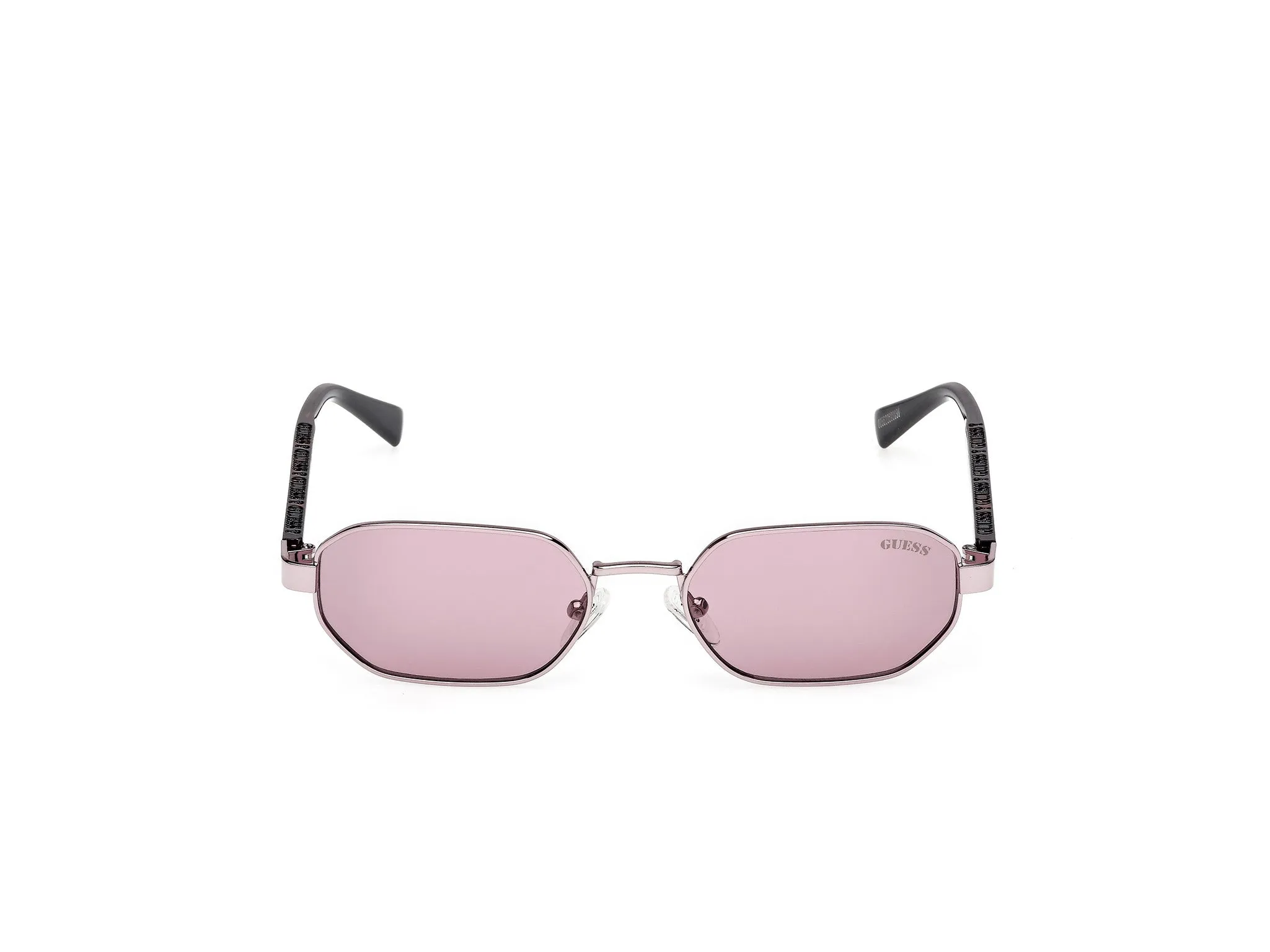 Guess GU00231 81Y Occhiali da sole Metallo Viola Viola Geometrica Normale - immagine 2