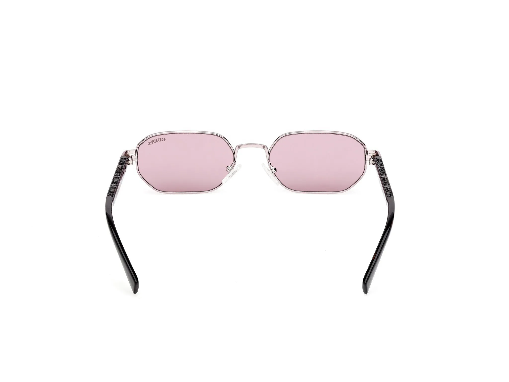 Guess GU00231 81Y Occhiali da sole Metallo Viola Viola Geometrica Normale - immagine 4