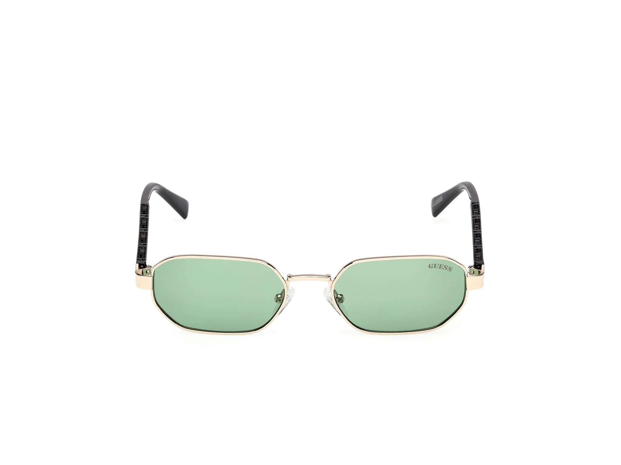 Guess GU00231 32N Occhiali da sole Metallo Oro Verde Geometrica Normale - immagine 2