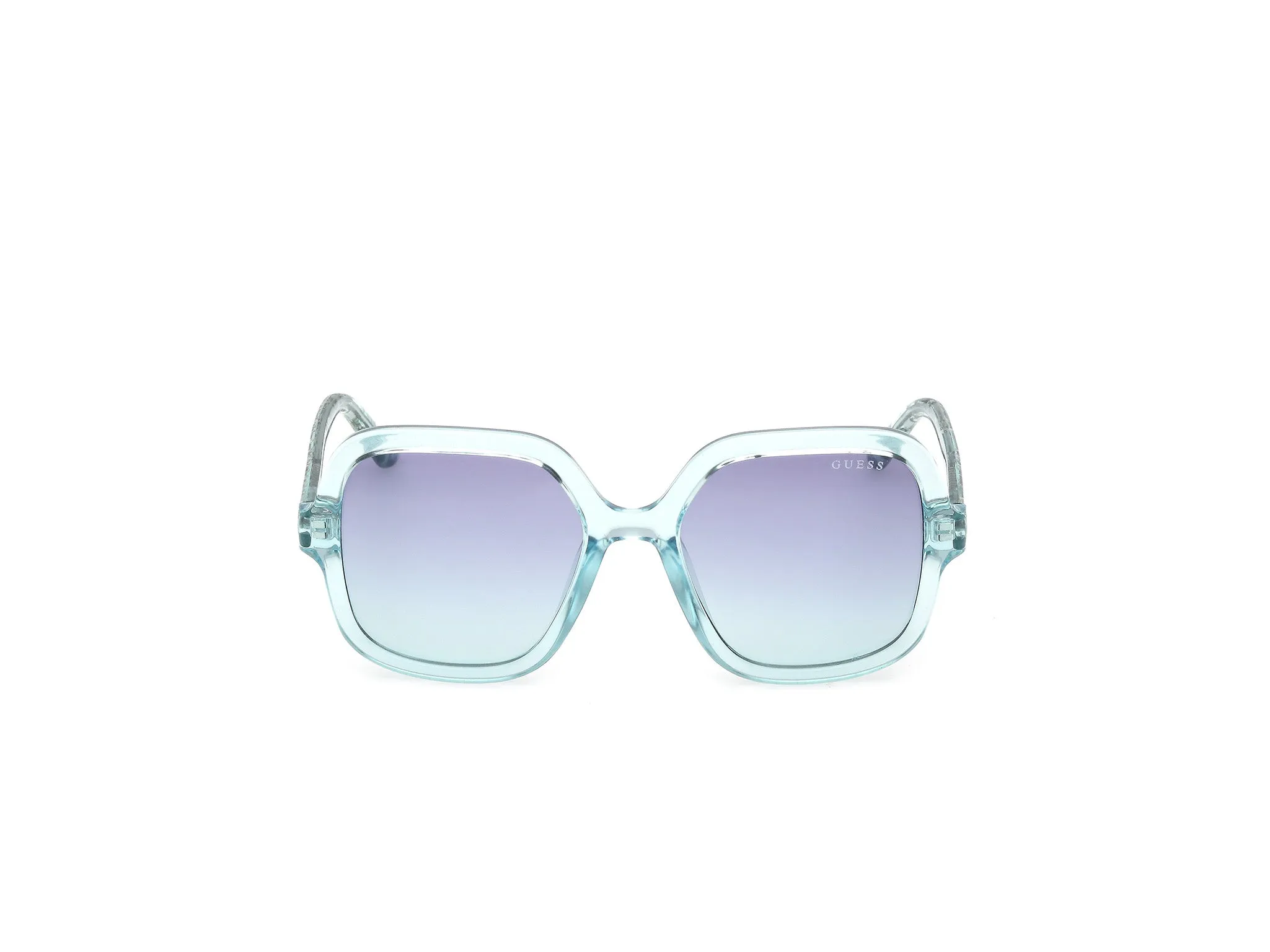 Guess GU00230 87W Occhiali da sole Iniettato Turchese Blu Squadrata Normale - immagine 2