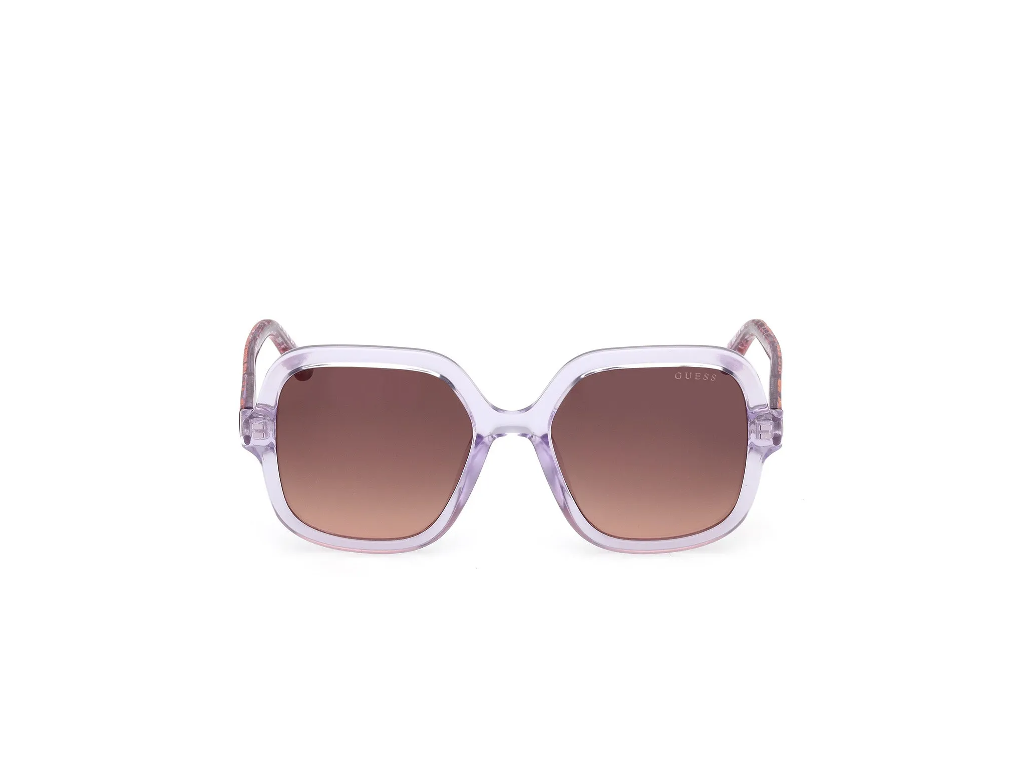 Guess GU00230 83Z Occhiali da sole Iniettato Viola Viola Squadrata Normale - immagine 2