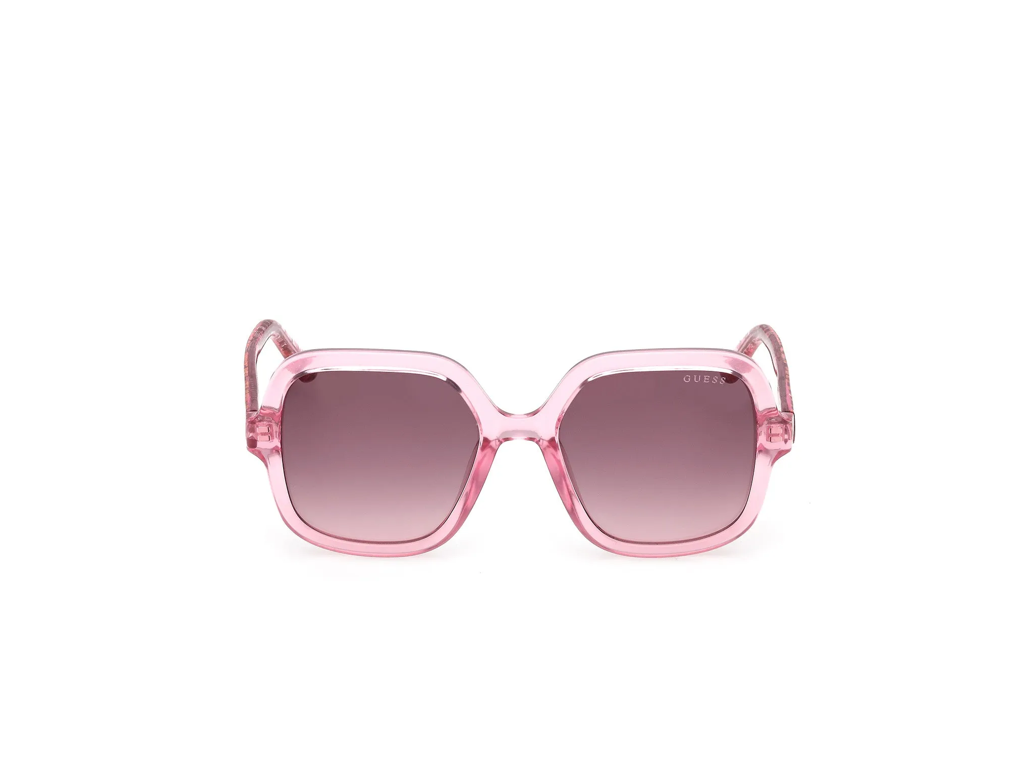 Guess GU00230 75T Occhiali da sole Iniettato Fucsia Bordeaux Squadrata Normale - immagine 2